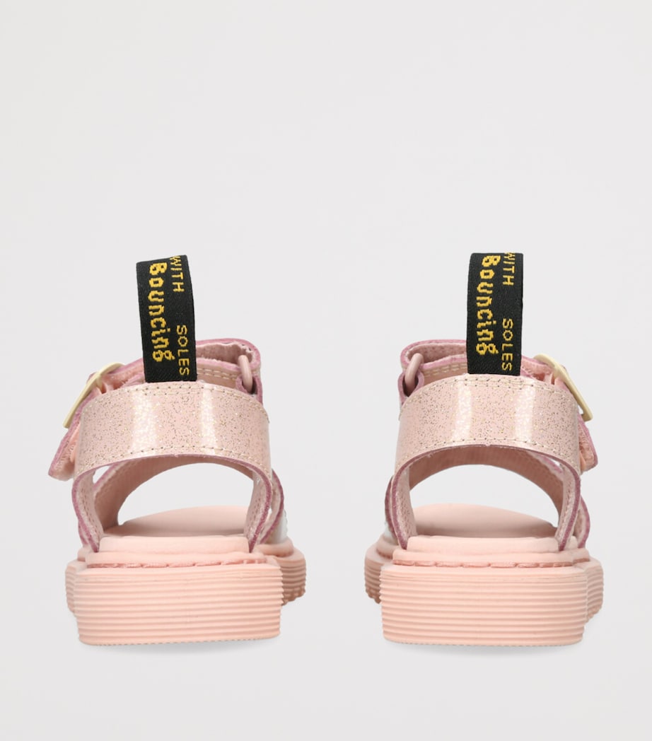 Leather Marlowe Hearts Sandals PALE PINK Image 2