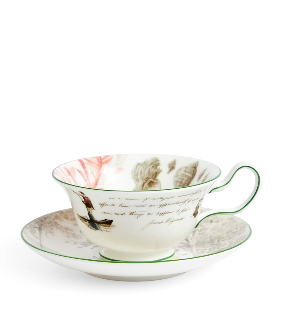 Voyage of the Beagle Tahiti Plate, Teacup and Saucer Set MULTI Image 6