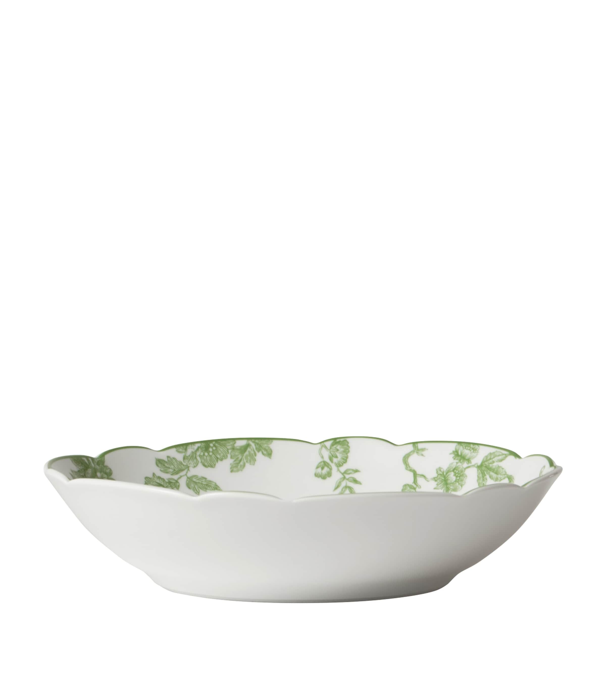 Porcelain Albertine Coupe Soup Bowl (19cm) VERT Image 2