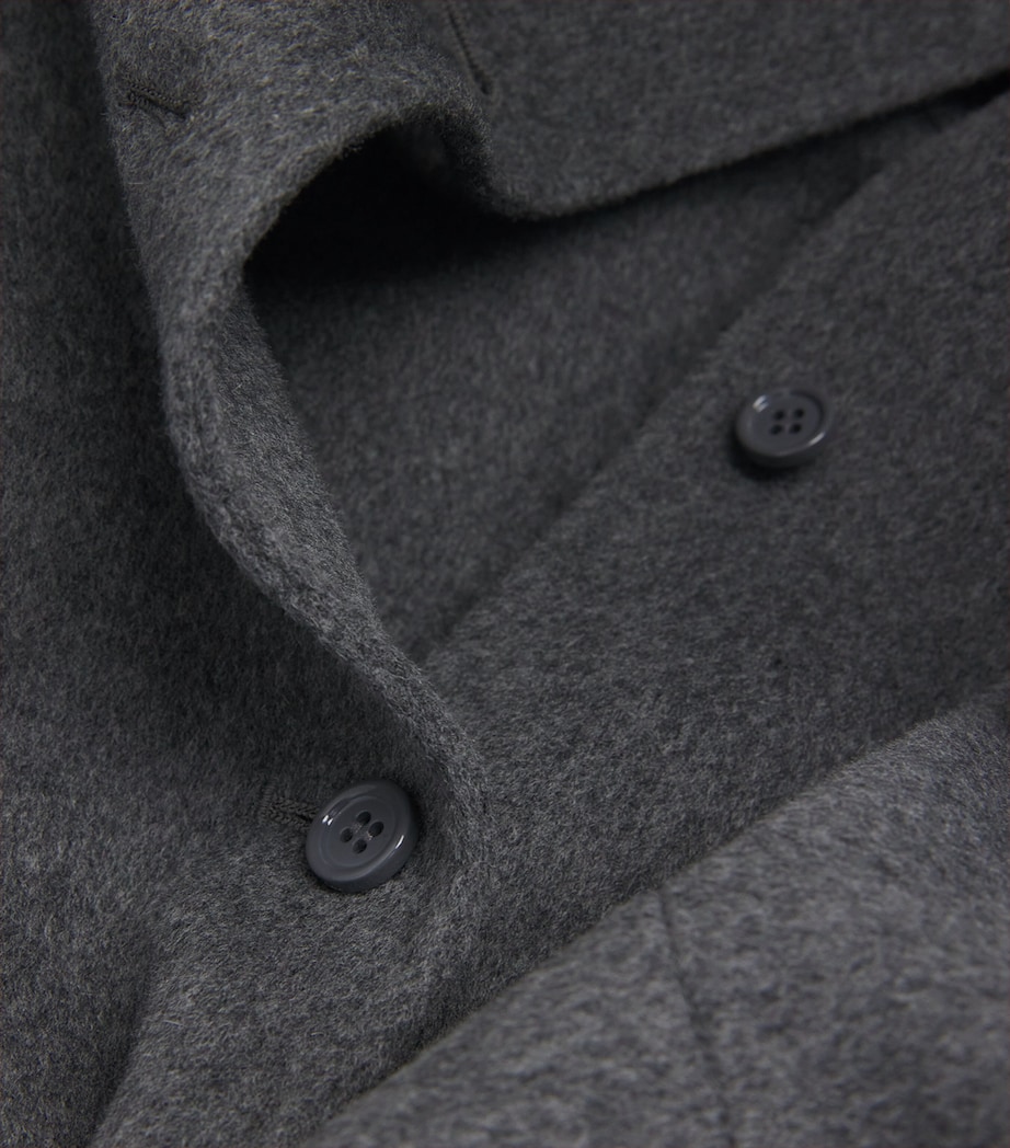 Virgin Wool Jacket DARK GREY Image 5