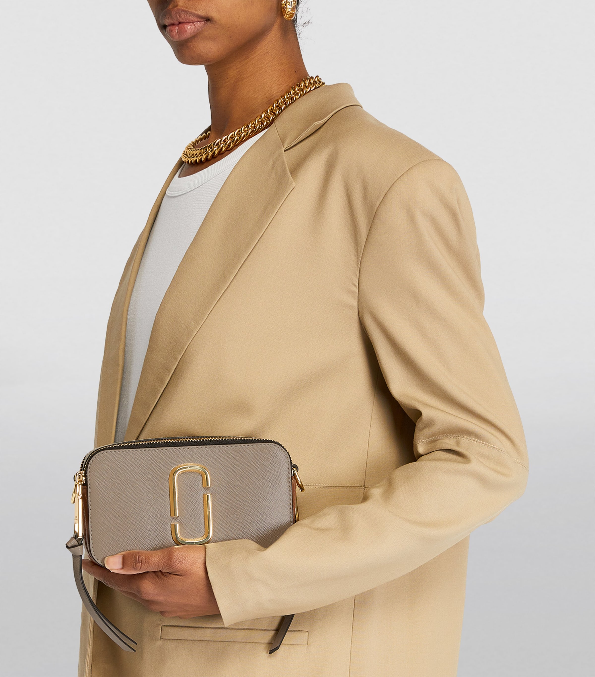 Marc Jacobs Grey The Marc Jacobs Snapshot Cross-Body Bag | Harrods US