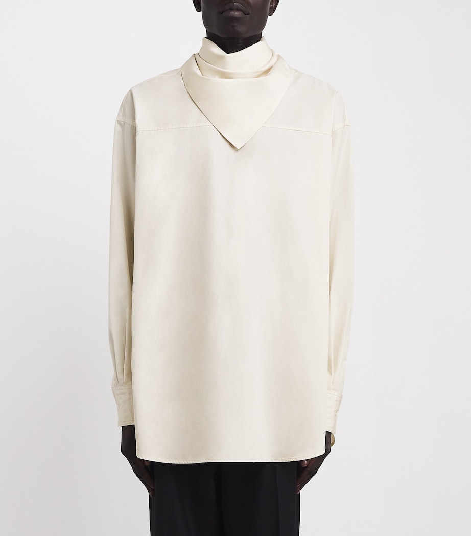 Cotton Bandana Shirt 185 - IVOIRE Image 3