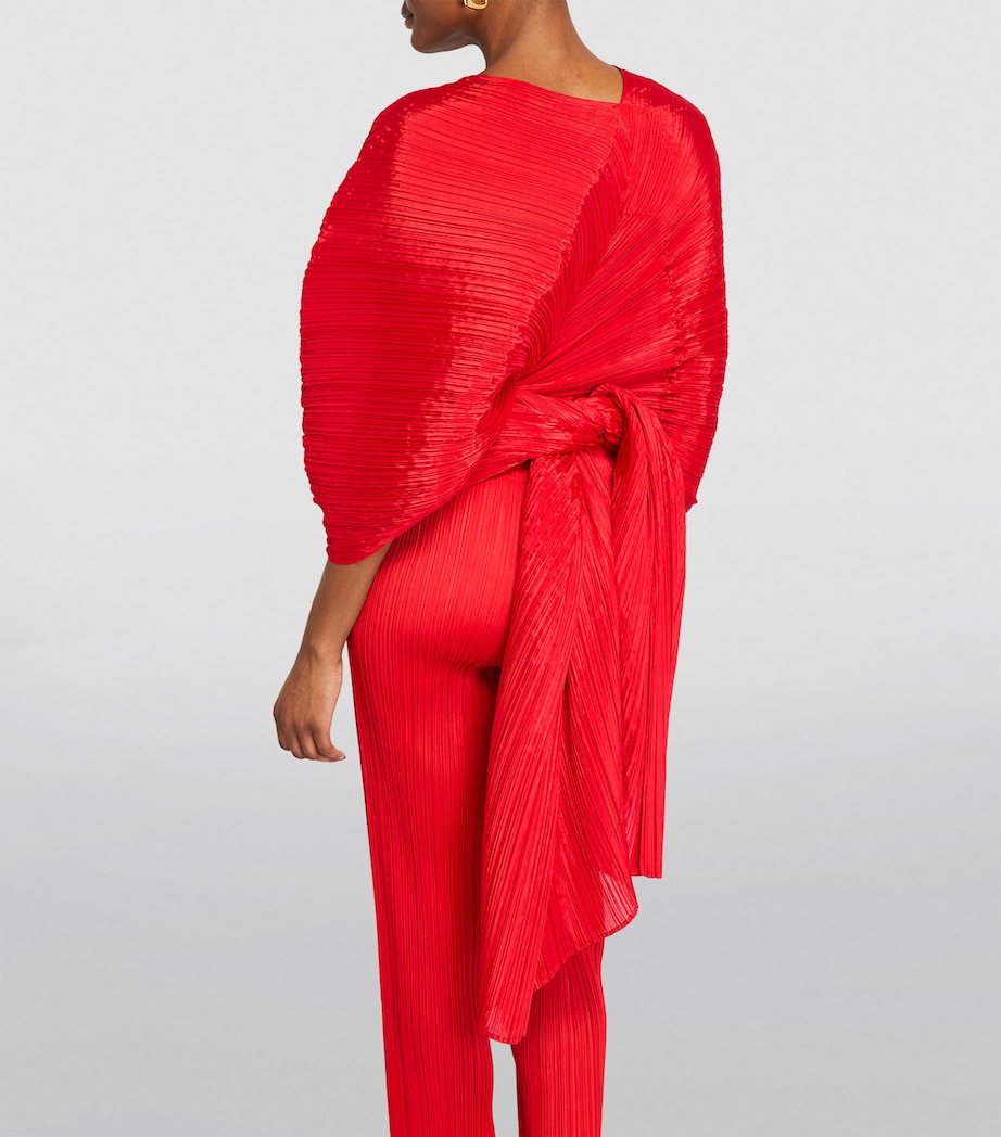 Pleats Please Issey Miyake Basics Madame-T Stole Image 4