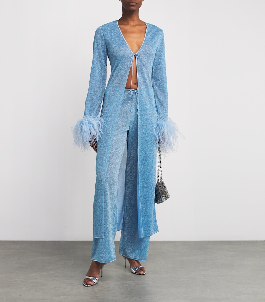Lumiere Plumage Kaftan CRYSTAL Image 2