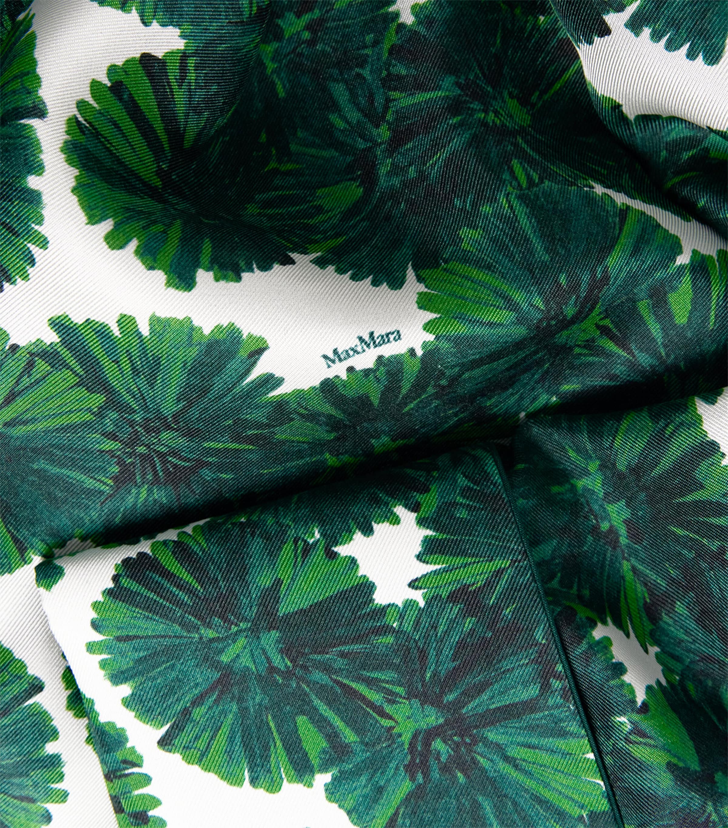 Silk Print Shirt EMERALD Image 5