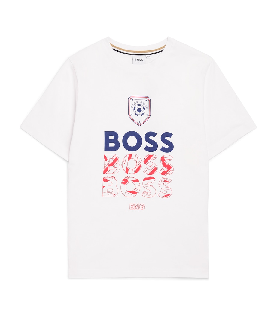 BOSS Kidswear Cotton Logo T-Shirt (5-16 Years) Image 1