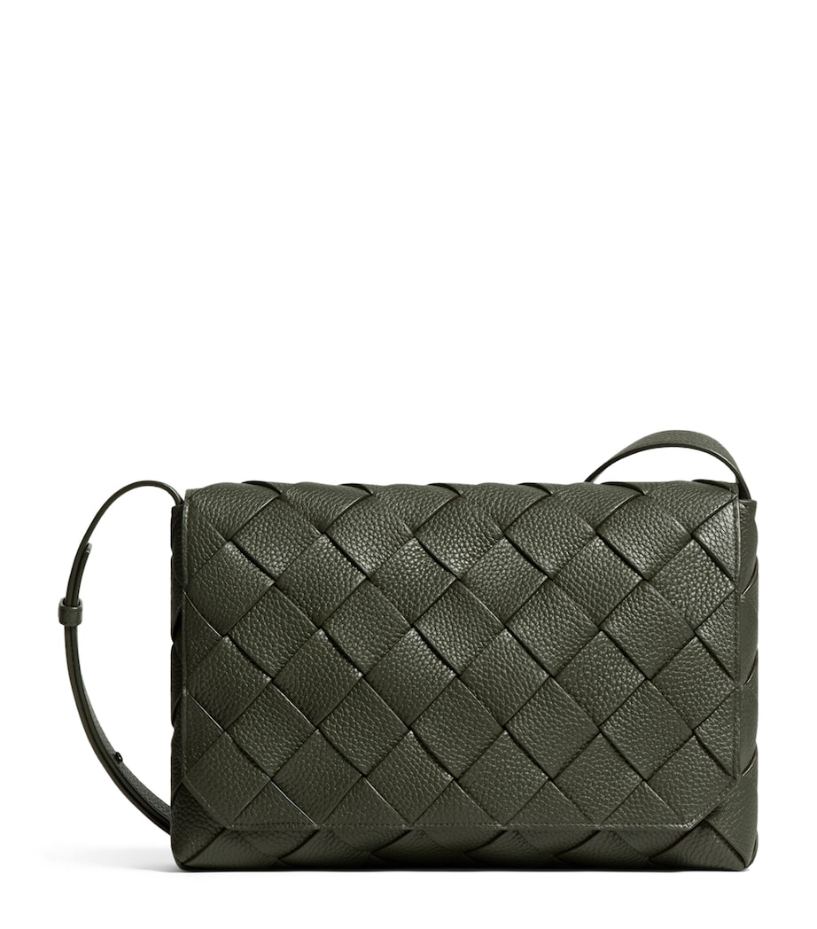 Bottega Veneta Large Leather Diago Cross-Body Bag Image 1