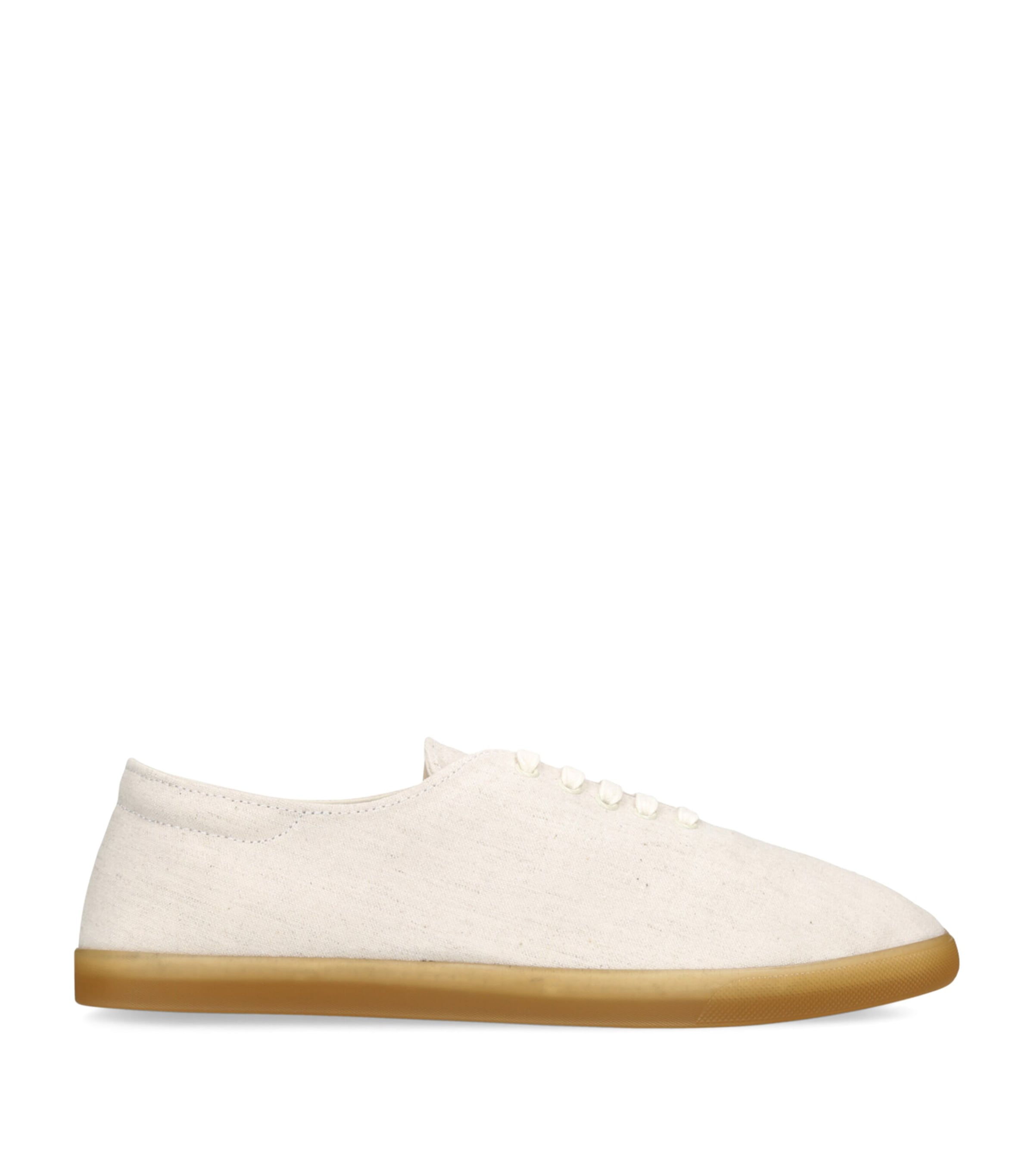 Shop The Row Sam Canvas Sneakers In Beige