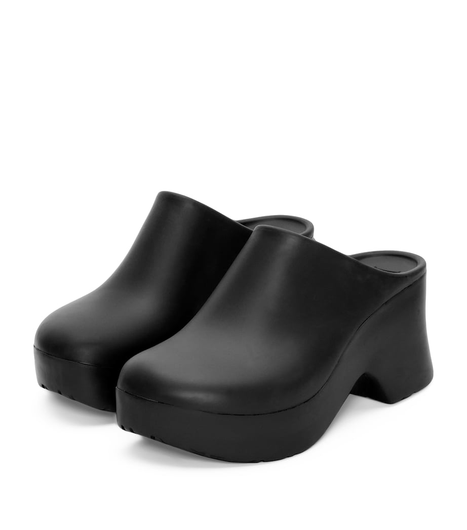 Terra Wedge Clogs 90 BLACK Image 2