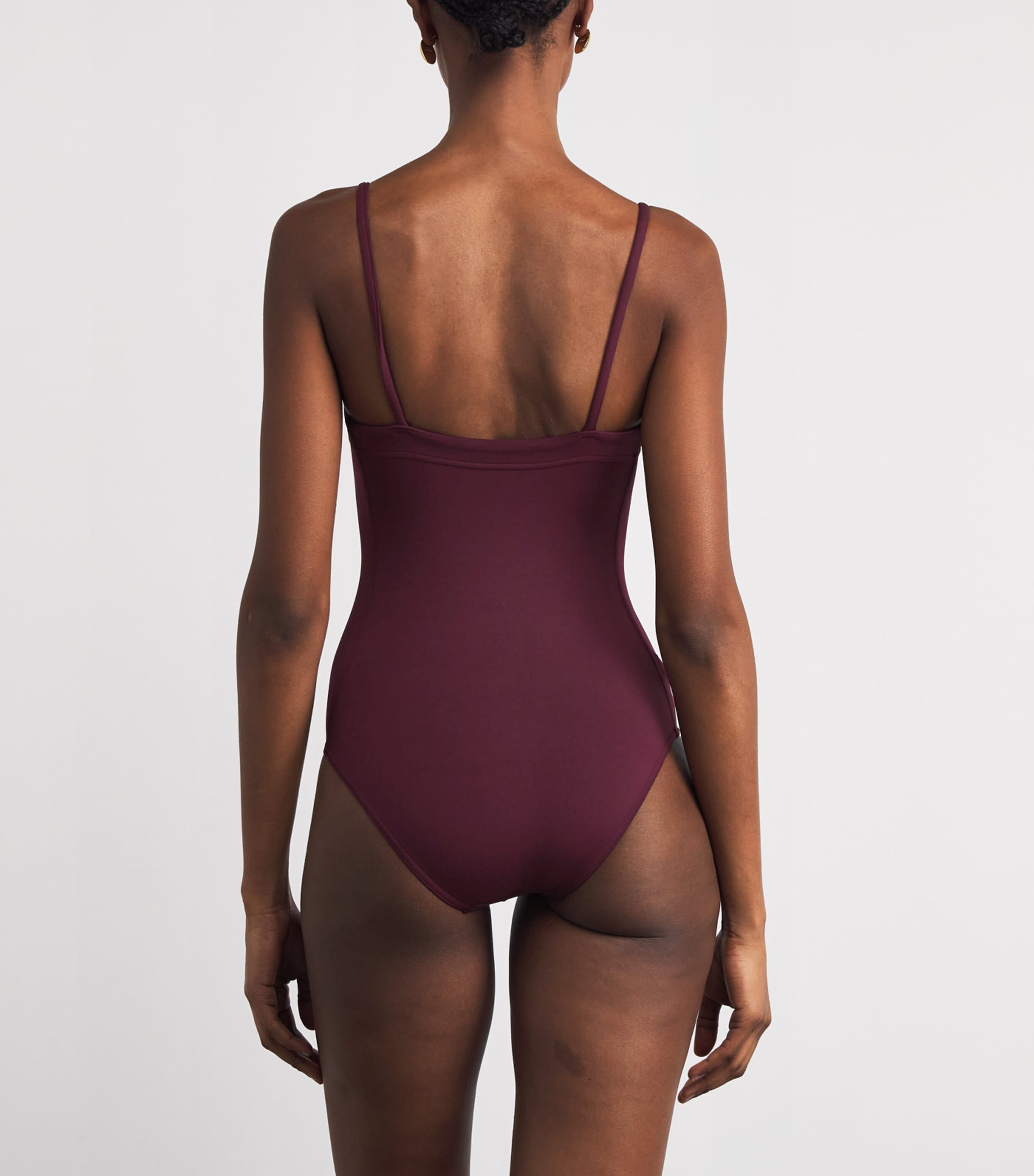 Square-Neck Aquarelle Swimsuit QUETSCHE Image 3