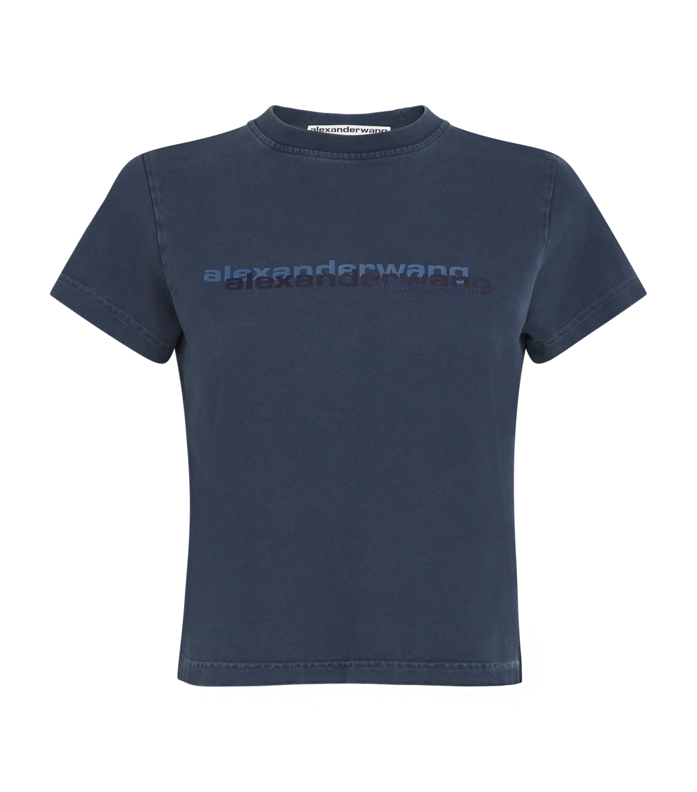 Alexander Wang Cotton Logo T-Shirt | Women Clothing | Tops | T-Shirts | Designers | Alexander Wang