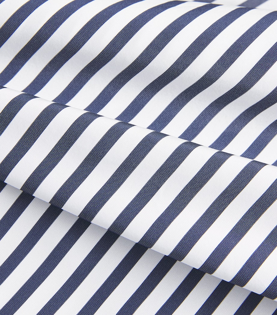 Patou Womens Stripe Midi Skirt Offshore Stripe Image 6
