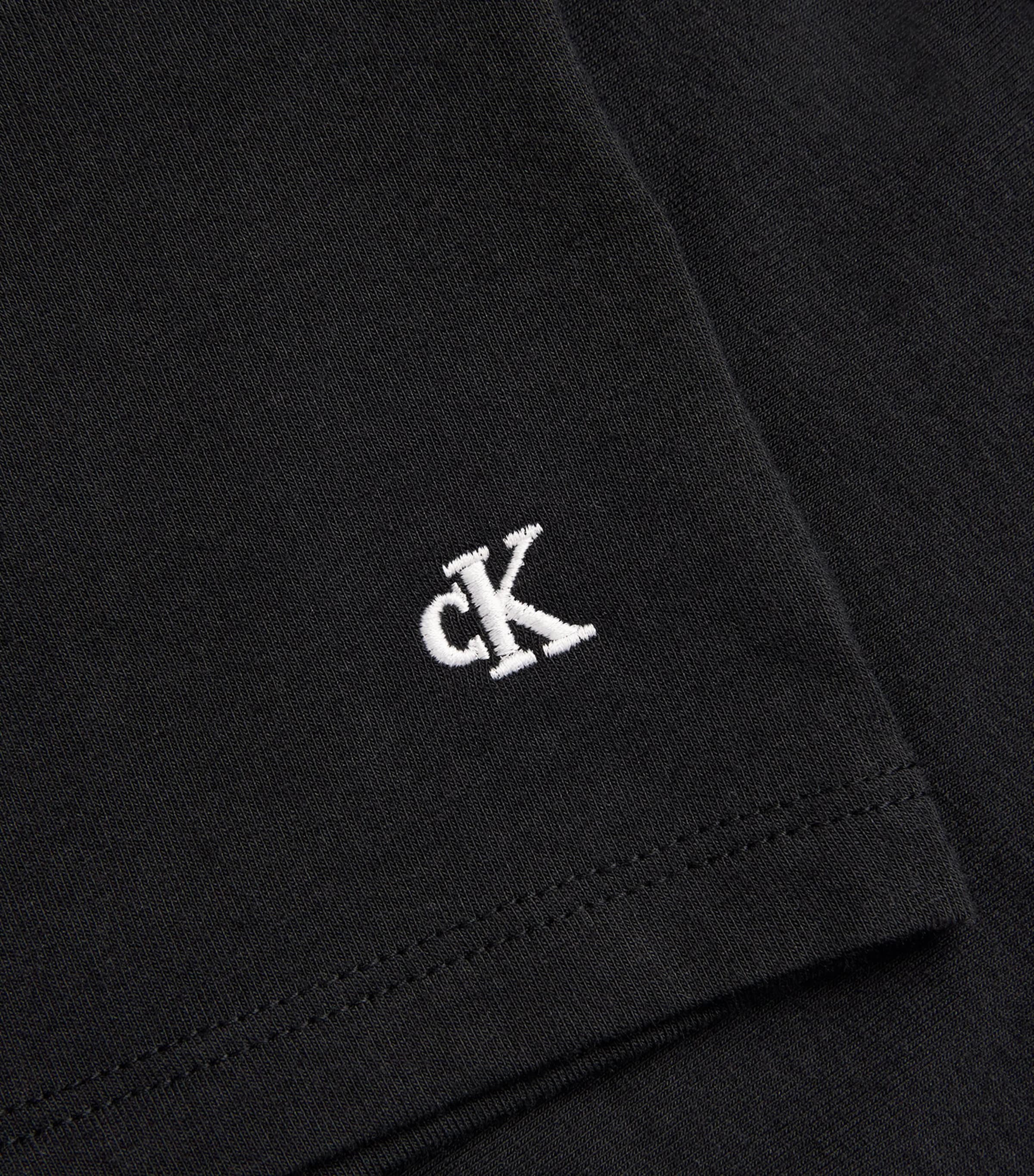 Calvin Klein Mens Stretch-Cotton Vests (Pack of 3) Black, Black, Black Image 6