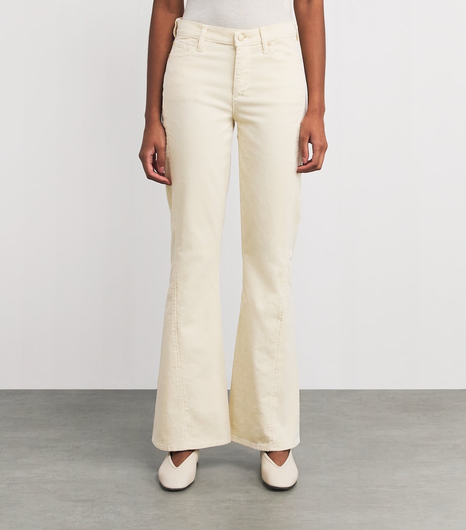 Corduroy Dojo Tailorless Flared Jeans U7EGH Image 3