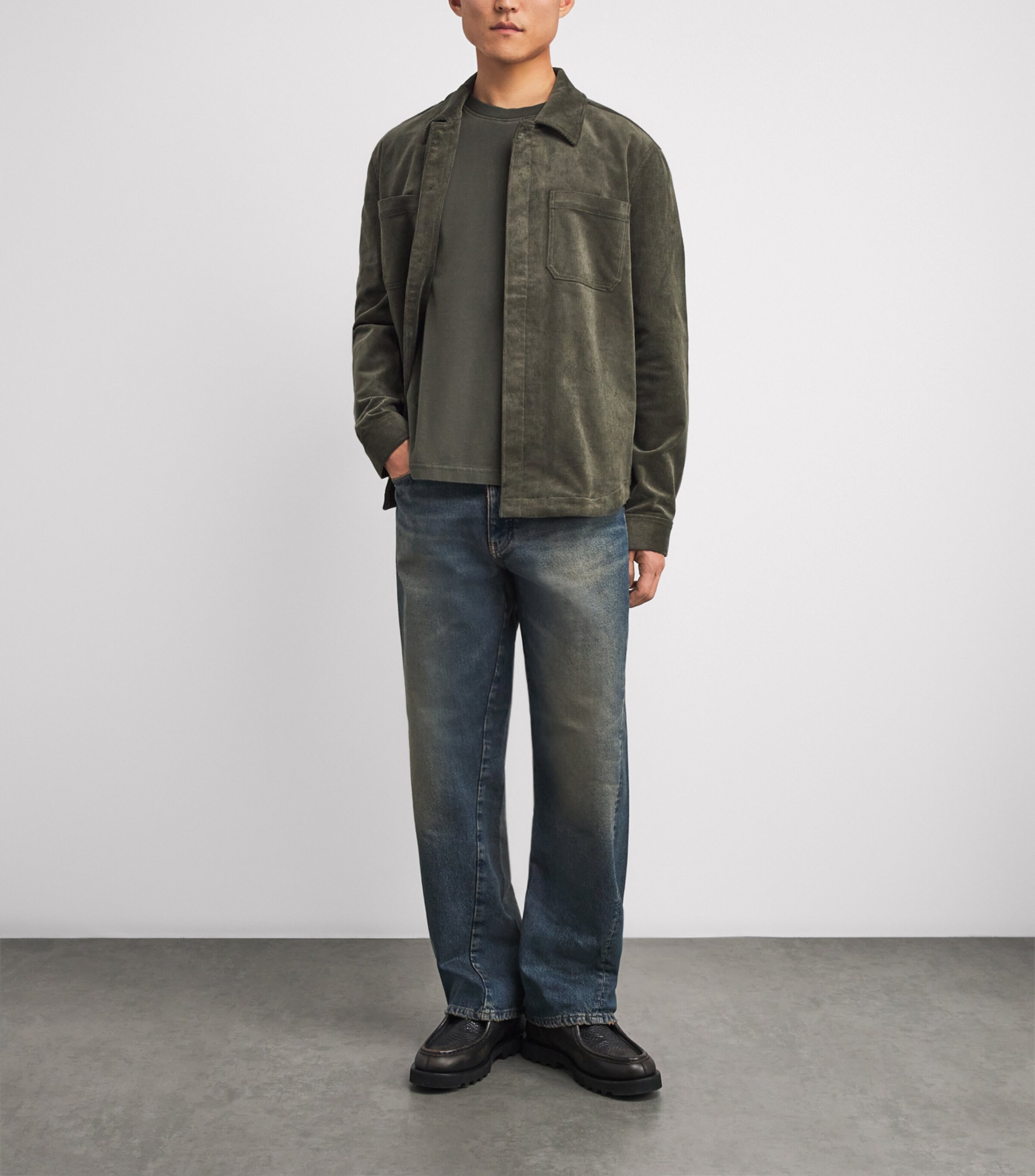 Cotton Short-Sleeve T-Shirt VINTAGE PINE NEEDLE Image 2