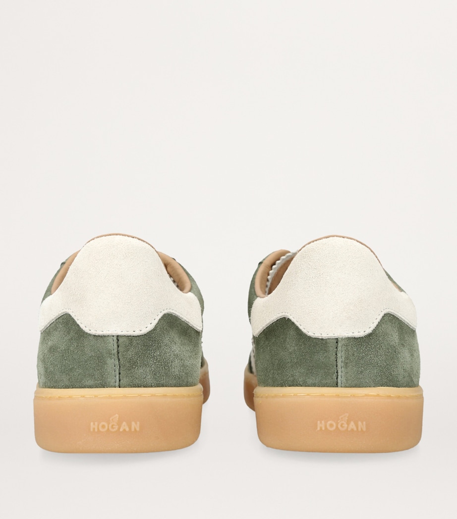 Hogan Suede Cool Sneakers Green Image 2