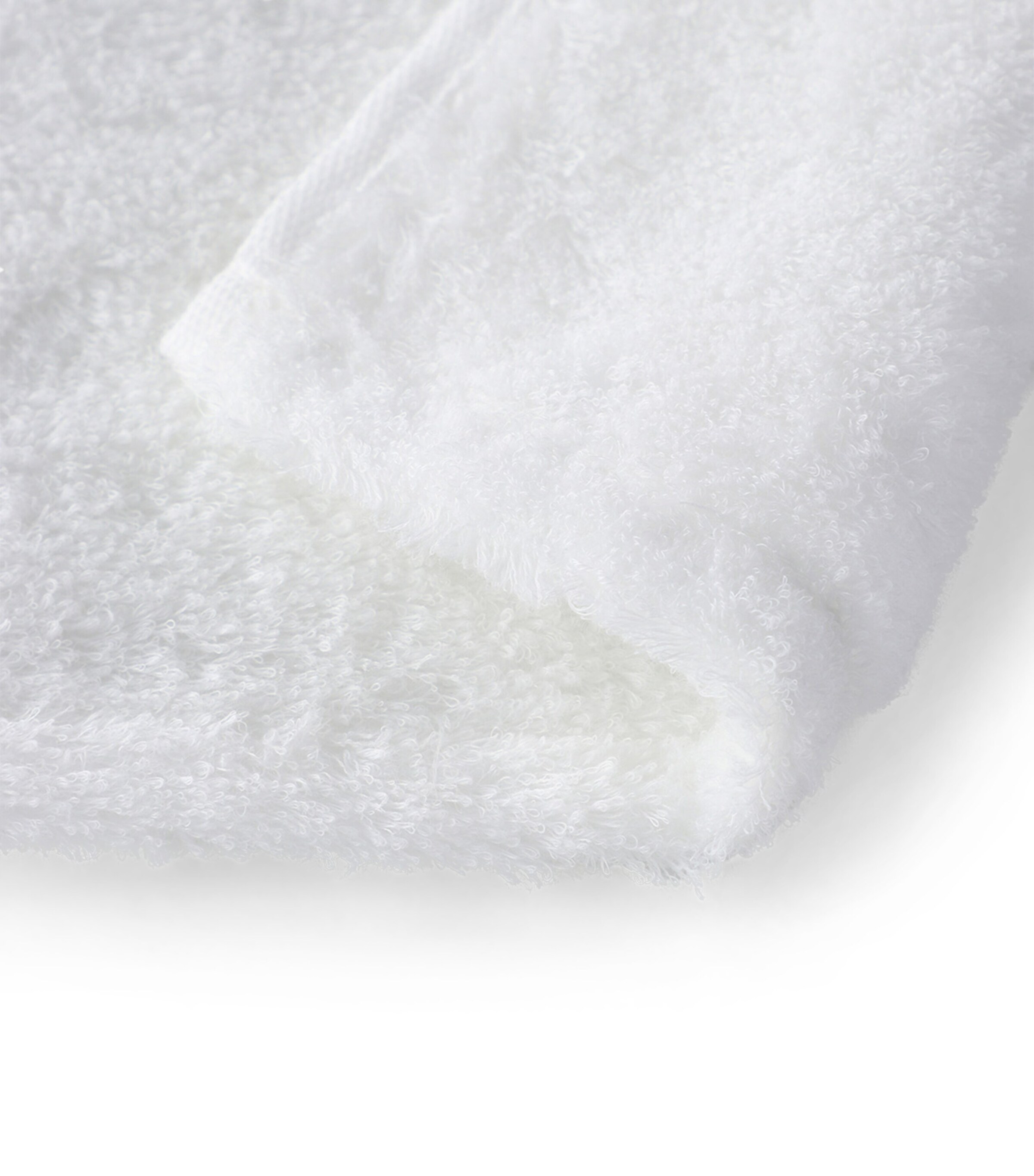 Cotton Superior Hand Towel (50cm x 100cm) WHITE Image 4