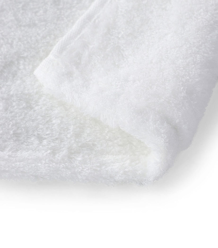 Cotton Superior Hand Towel (50cm x 100cm) WHITE Image 4