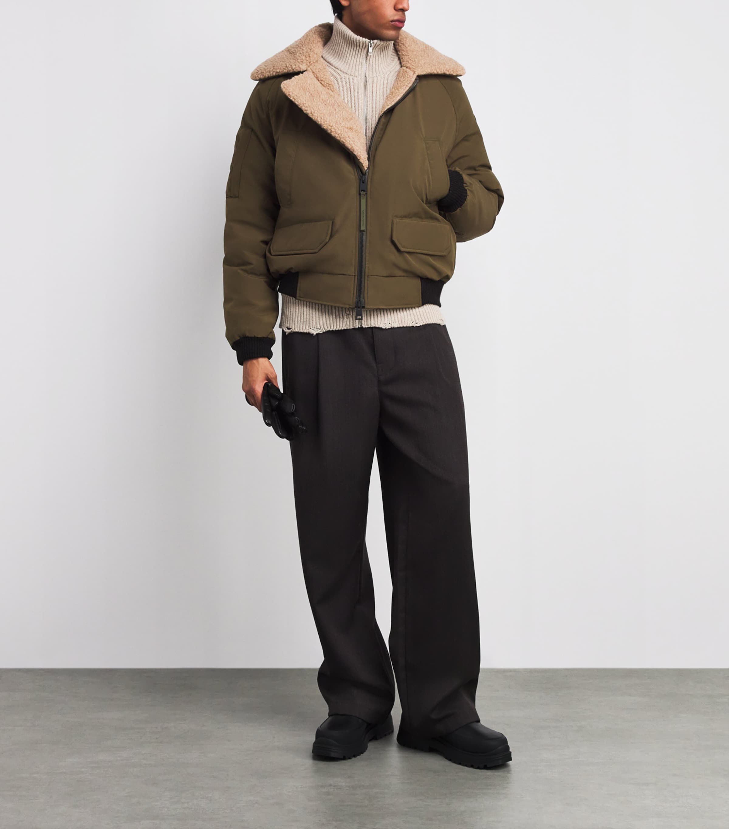 Down Chilliwack Aviator Bomber Jacket 9049 Image 2