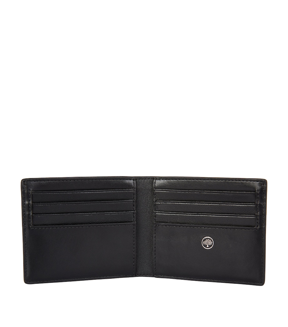 Leather Bifold Wallet BLACK Image 5