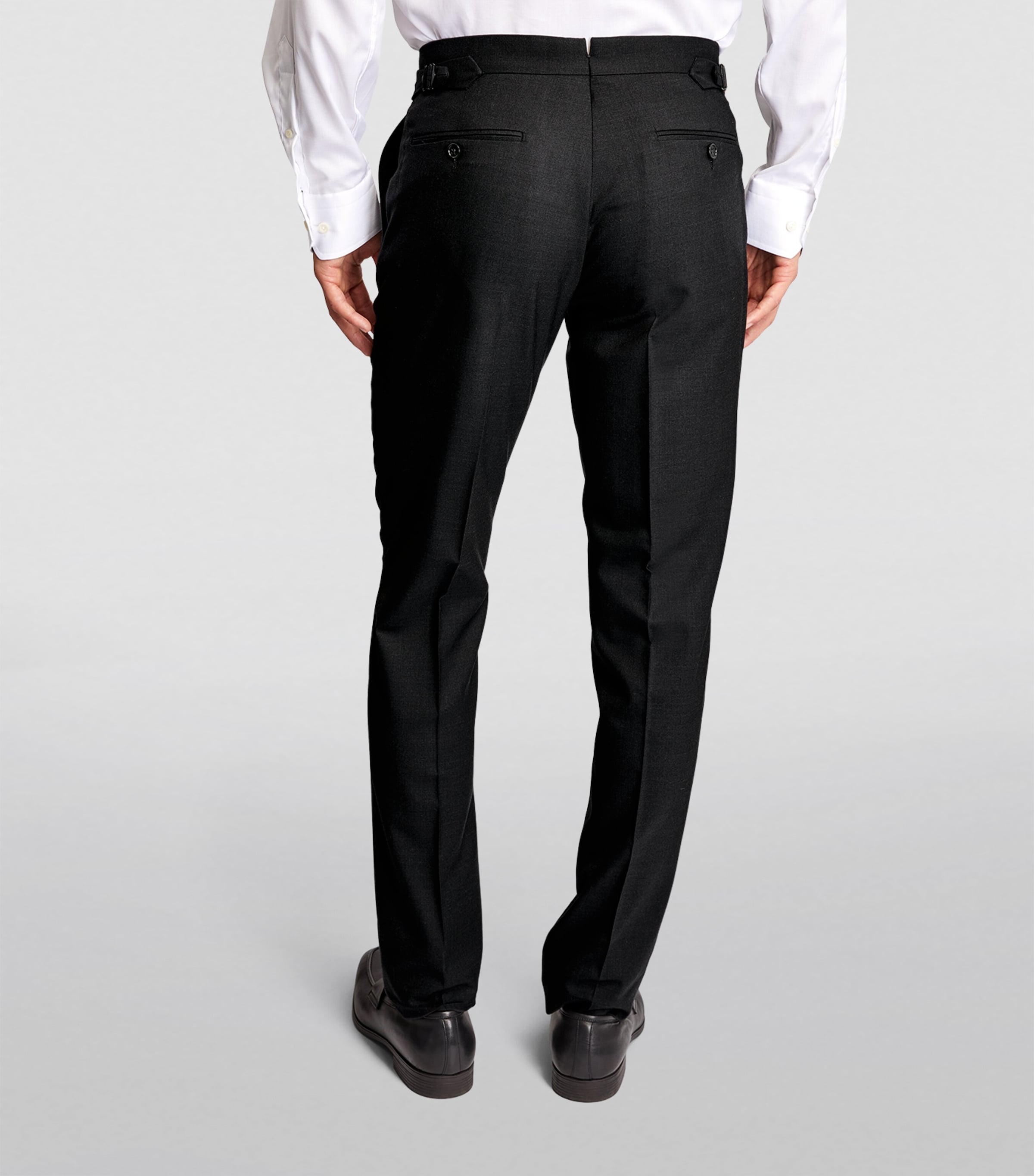 Wool 2-Piece Suit CHARCOAL Image 8