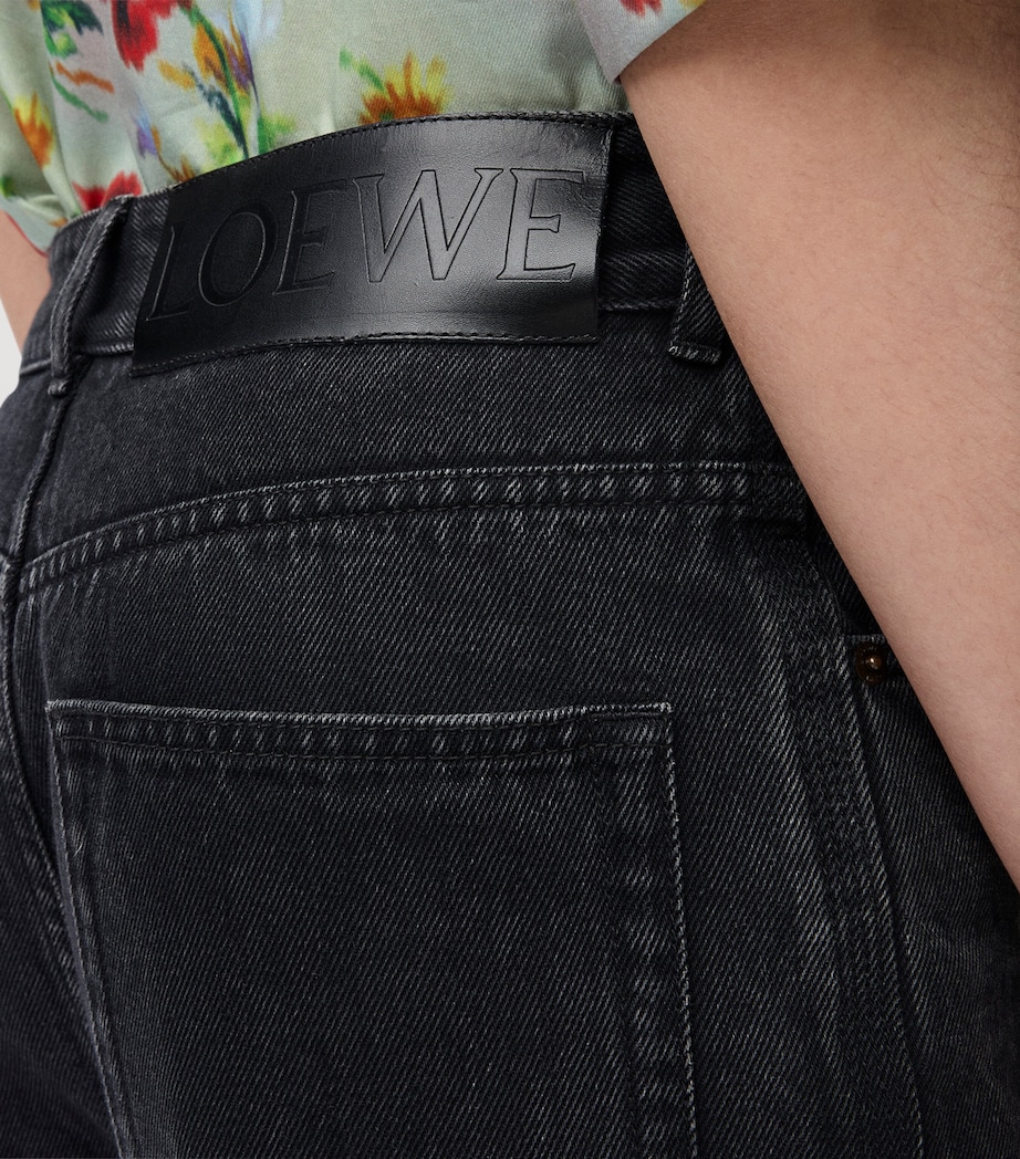 Anagram Baggy Jeans BLACK Image 5