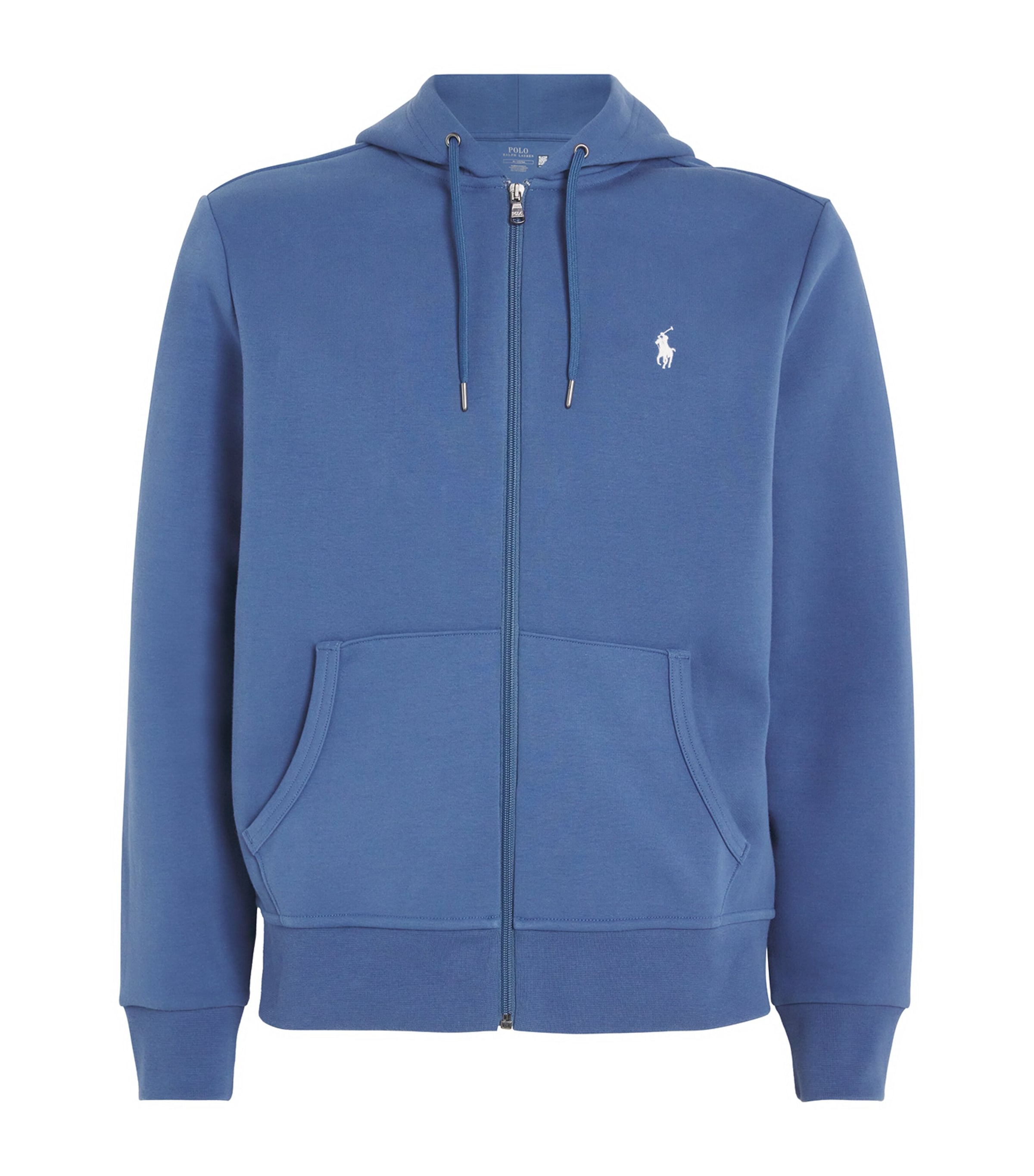 【送料&関税込】Polo Ralph Lauren Pony Embroidered Zip-up Ho Polo Ralph Lauren Polo Pony-embroidered zip-up Hoodie | Blue