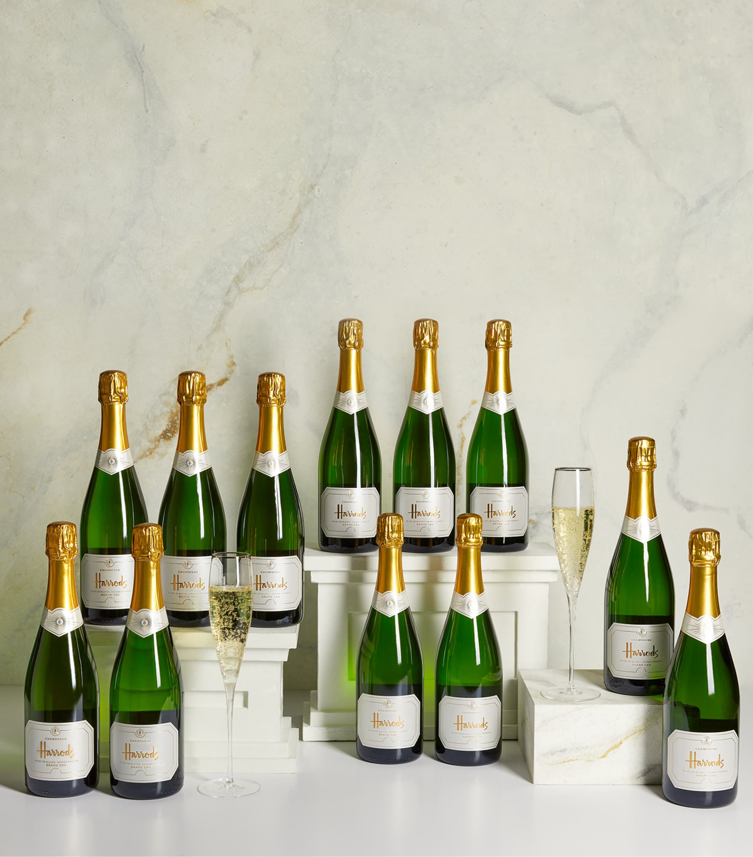 Blanc de Blancs Grand Cru Champagne Non-Vintage Case (12 Bottles) - Champagne, France NO COLOUR Image 1