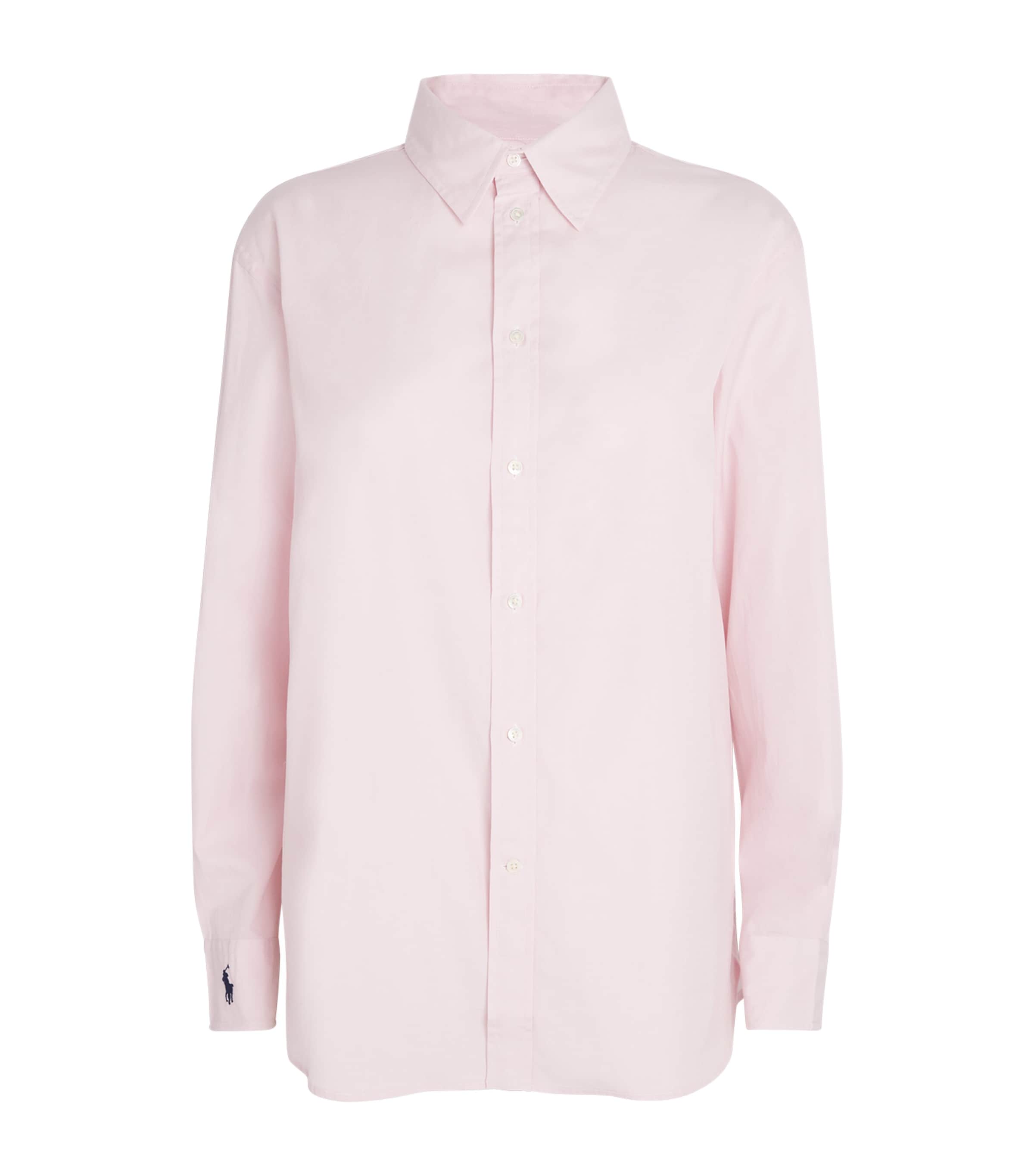 Polo Ralph Lauren Cotton Polo Pony Shirt In Pink