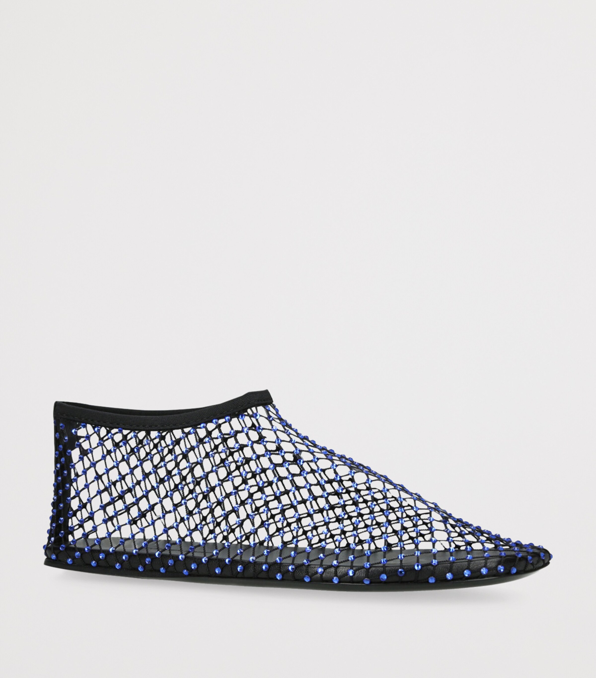 Mesh Embellished Minette Ballet Flats BLUE/DARK Image 3