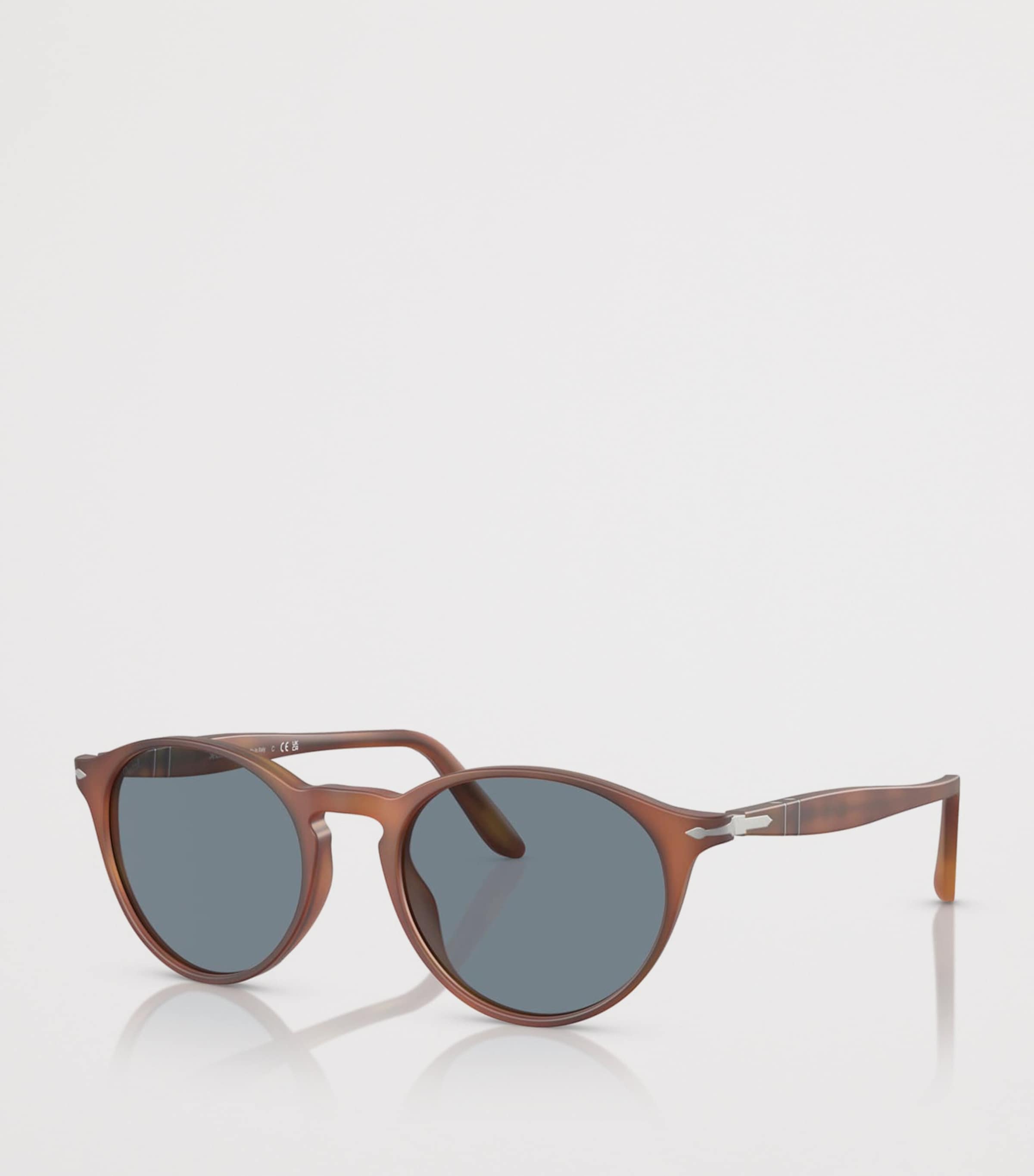Persol Round Sunglasses Brown Image 2