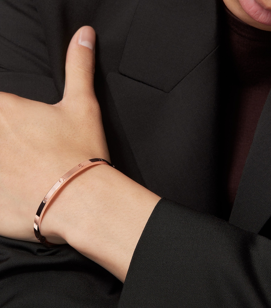 Cartier Small Rose Gold LOVE Bracelet Rose Gold Image 9