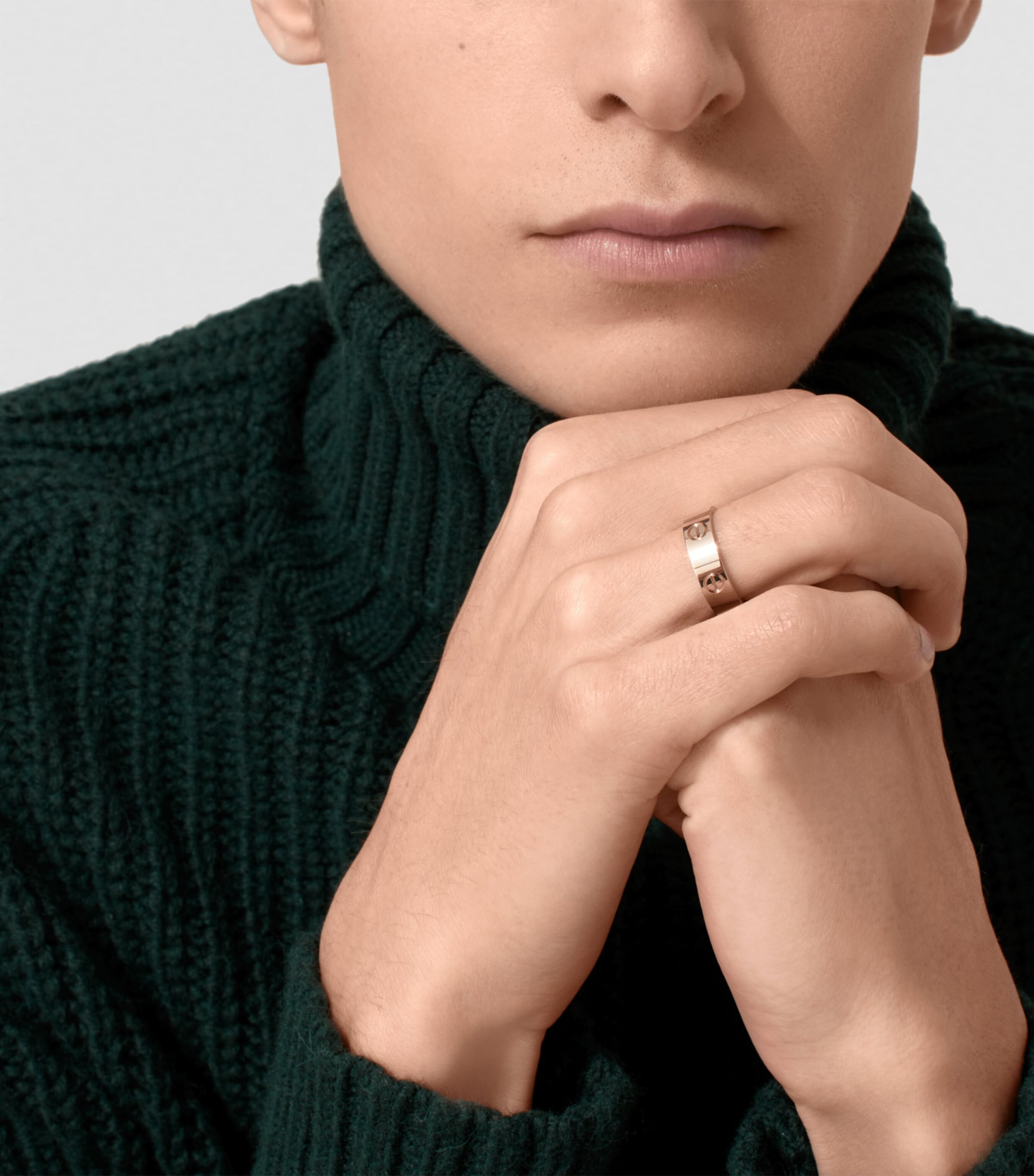 Cartier Love Ring Men Diamond Cartier Love Ring Men On Hand Love