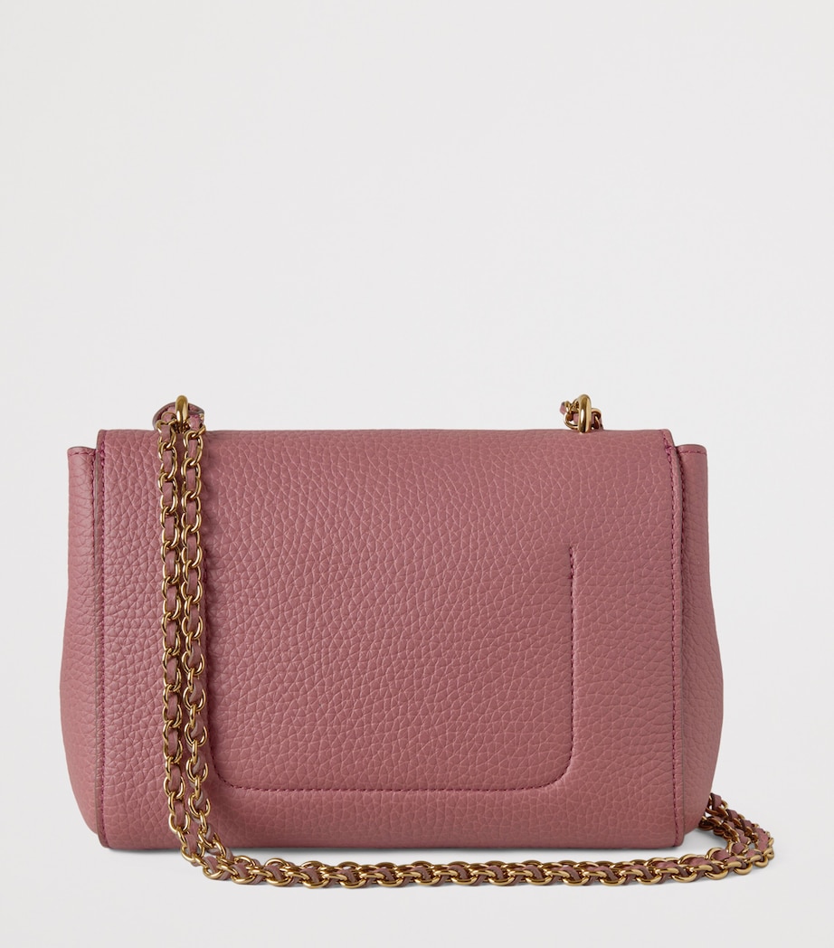 Mulberry Leather Lily Shoulder Bag Pink Scrumpy Image 4