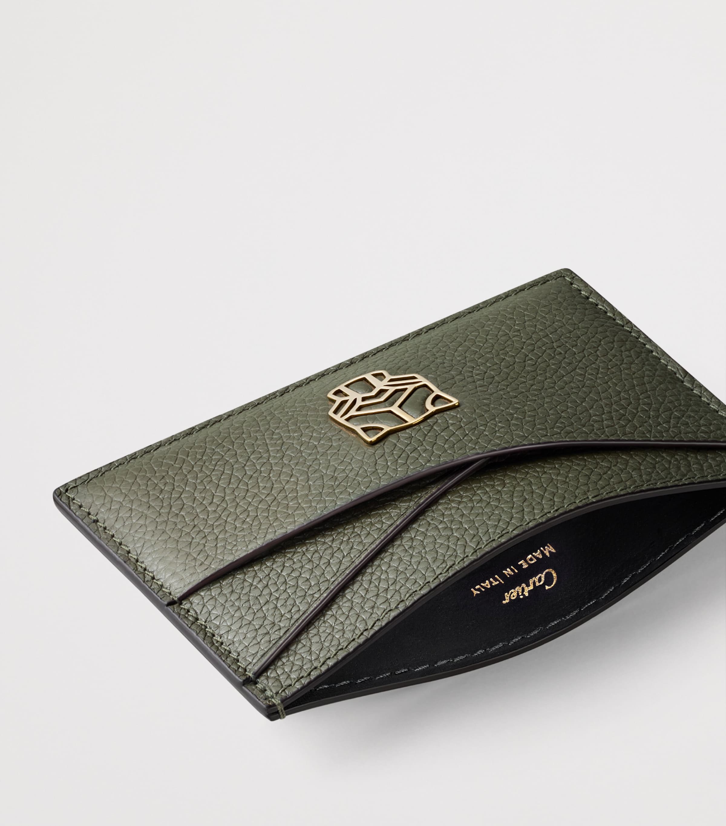 Cartier Panthère Graphique de Cartier Card Holder Green Image 5