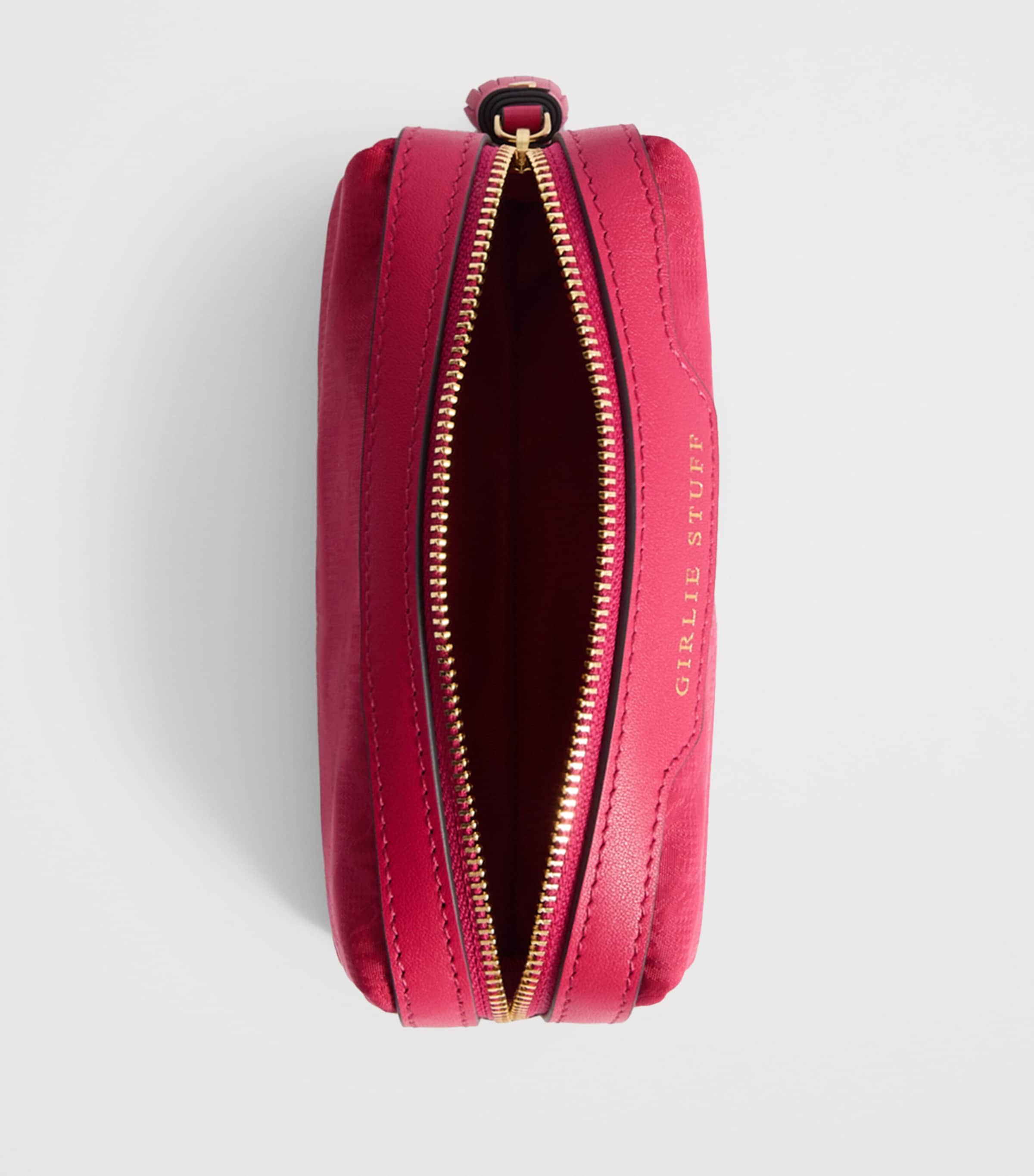 Jacquard Logo Girlie Stuff Pouch MAGENTA Image 7