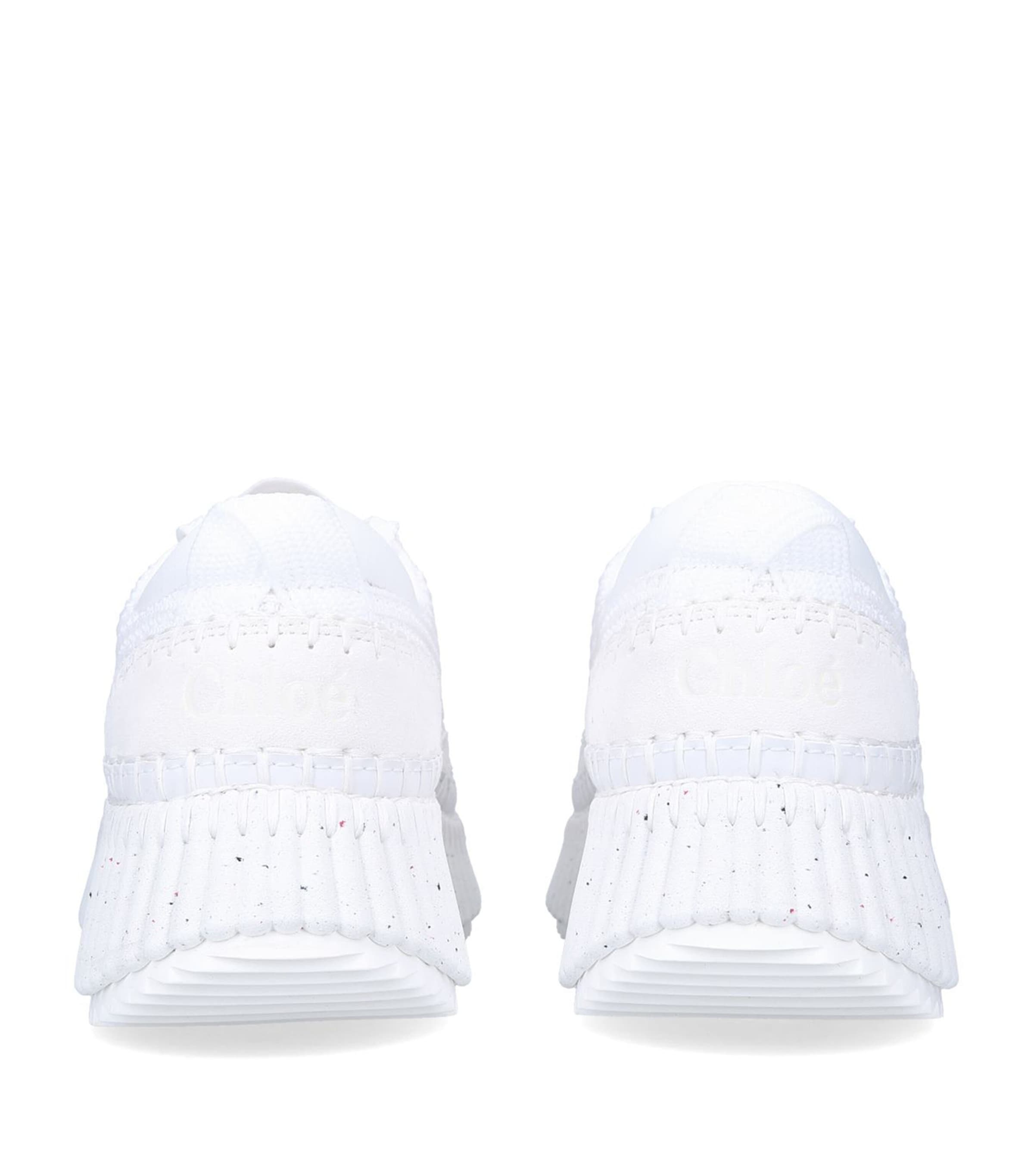 Chloé Nama Runner Sneakers White Image 3