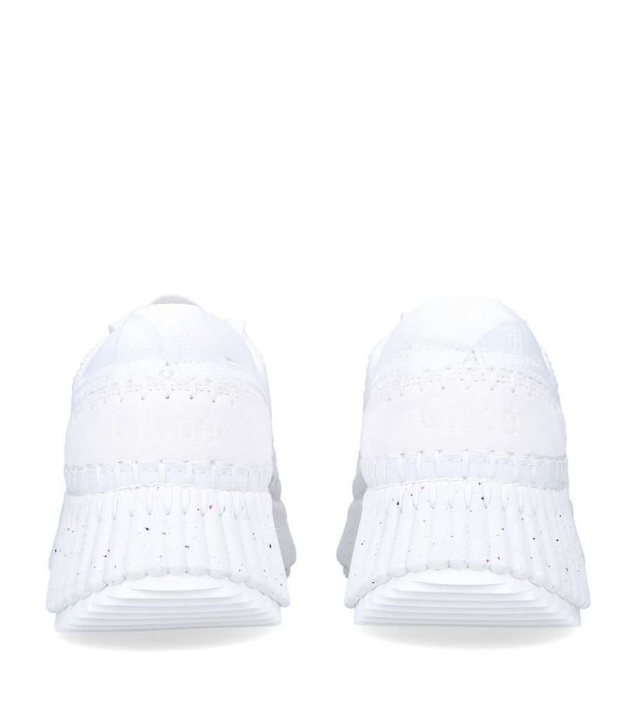 Chloé Nama Runner Sneakers White Image 3