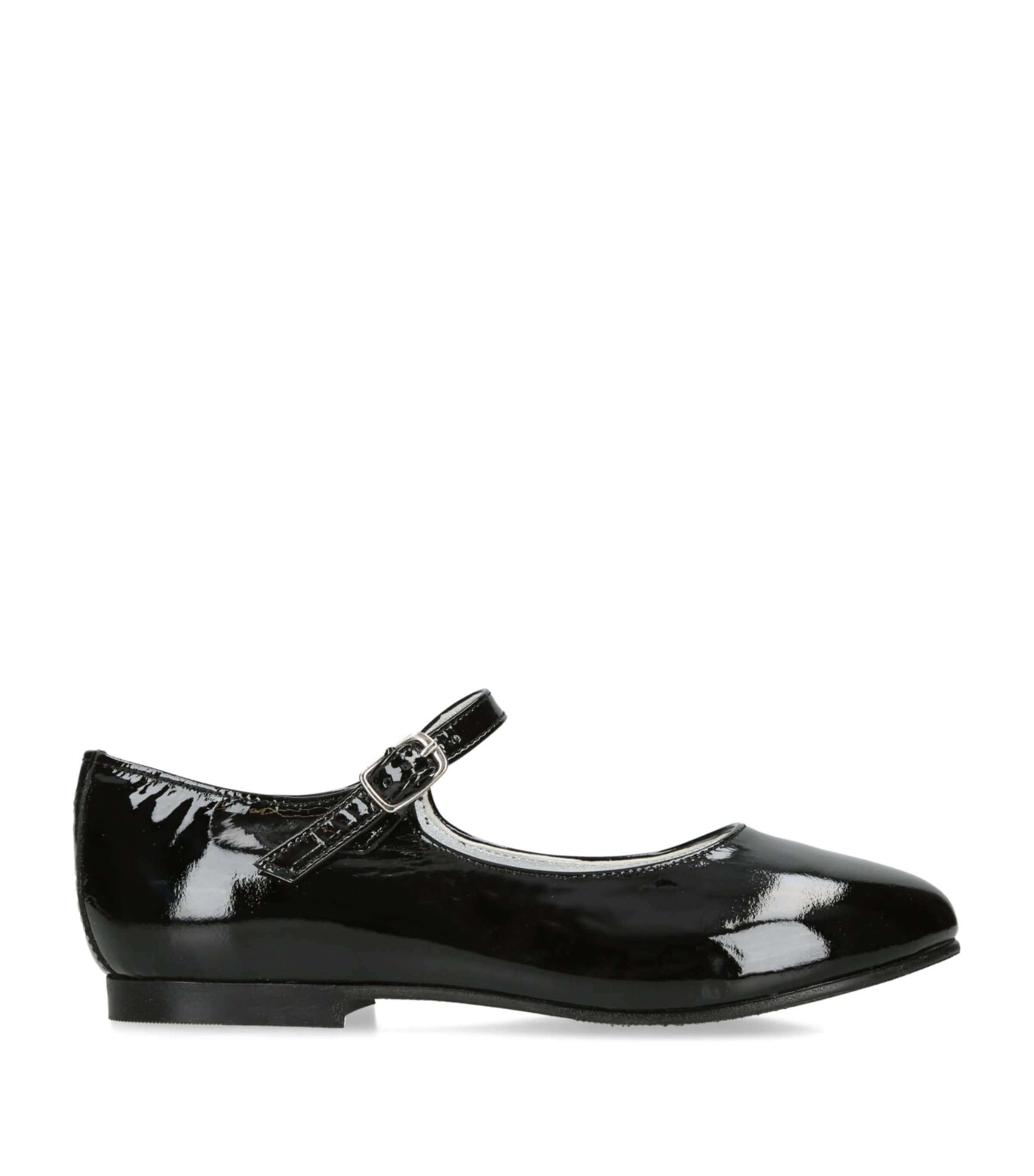 papouelli Patent Leather Siena Mary Janes Black Image 1
