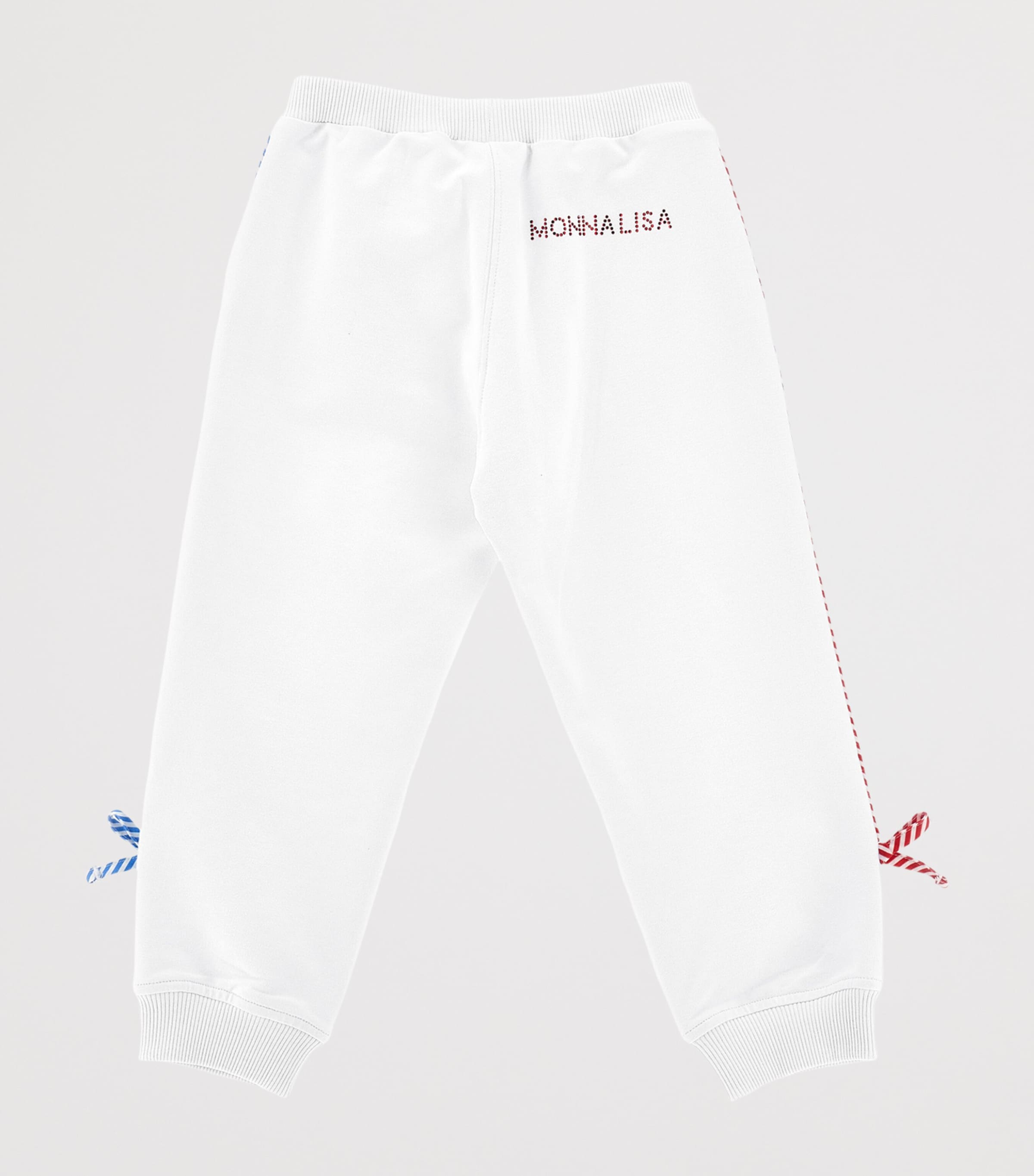 x Hello Kitty Stretch-Cotton Sweatpants (2-12 Years) BIANCO Image 2