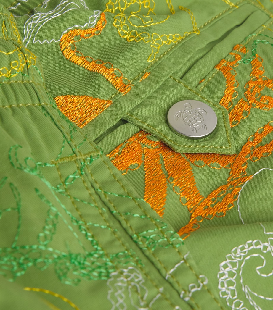 Embroidered Octopus Mistral Swim Shorts 427CAMOUPLAGE Image 5