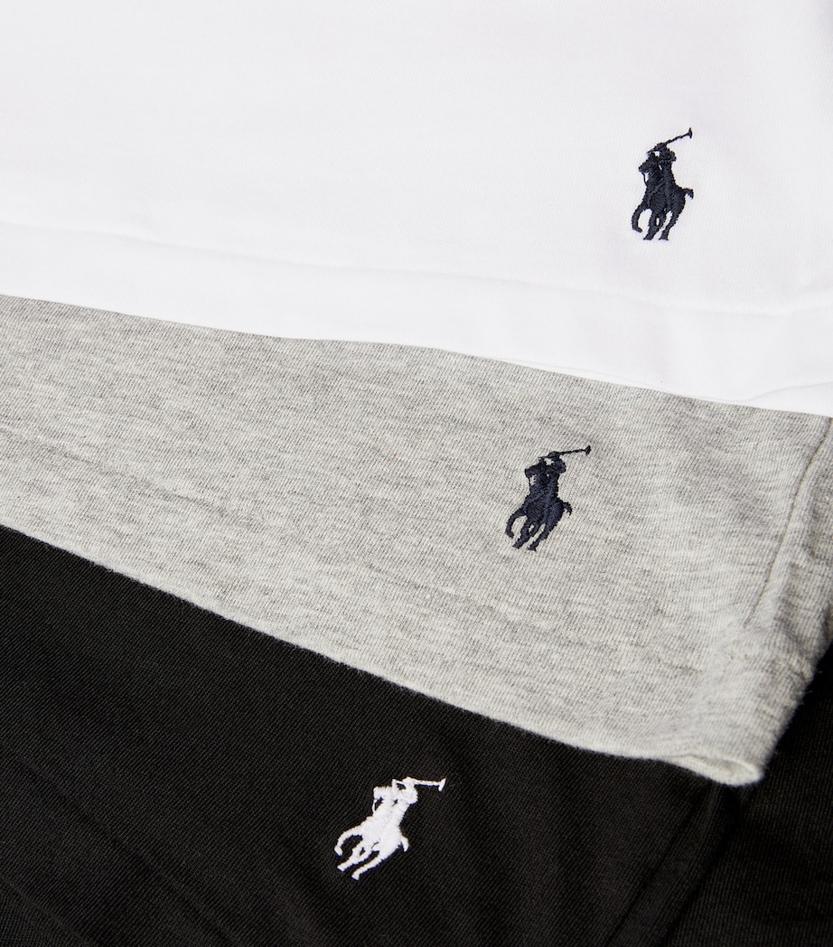 Cotton Classic T-Shirts (Set of 3) WHITE/BLACK/HTHR Image 5