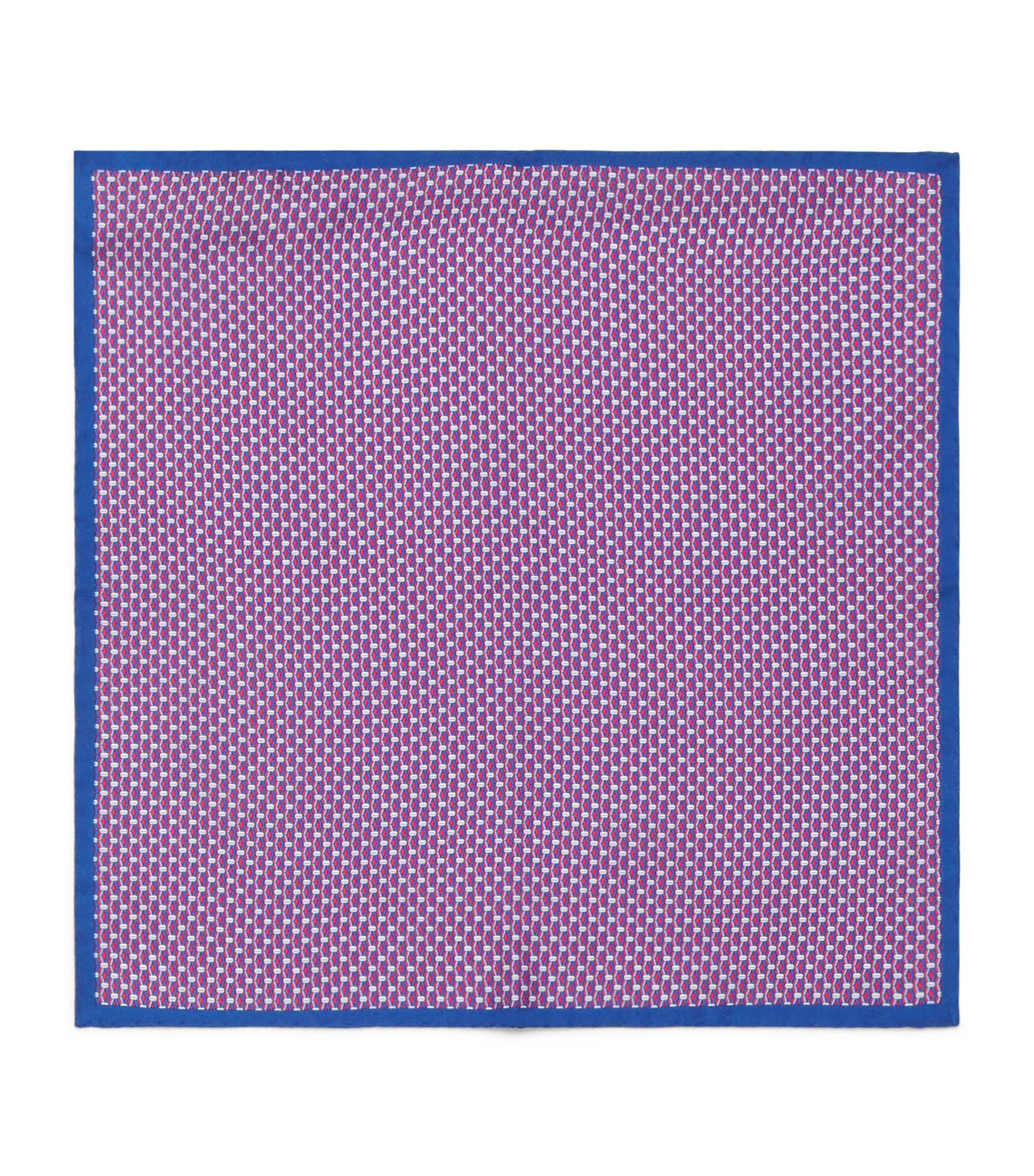 Silk Jacquard Pocket Square 3 Image 1