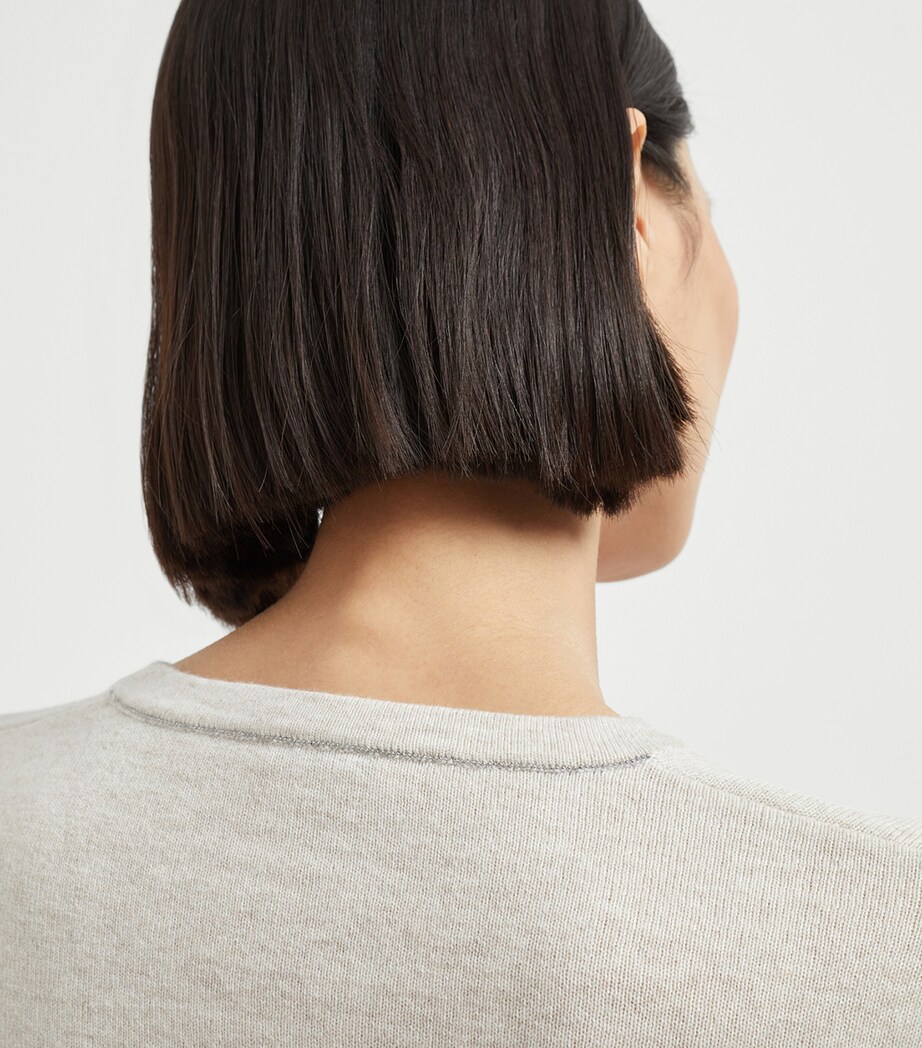 Cashmere Monili-Detail Sweater C9276 Image 6