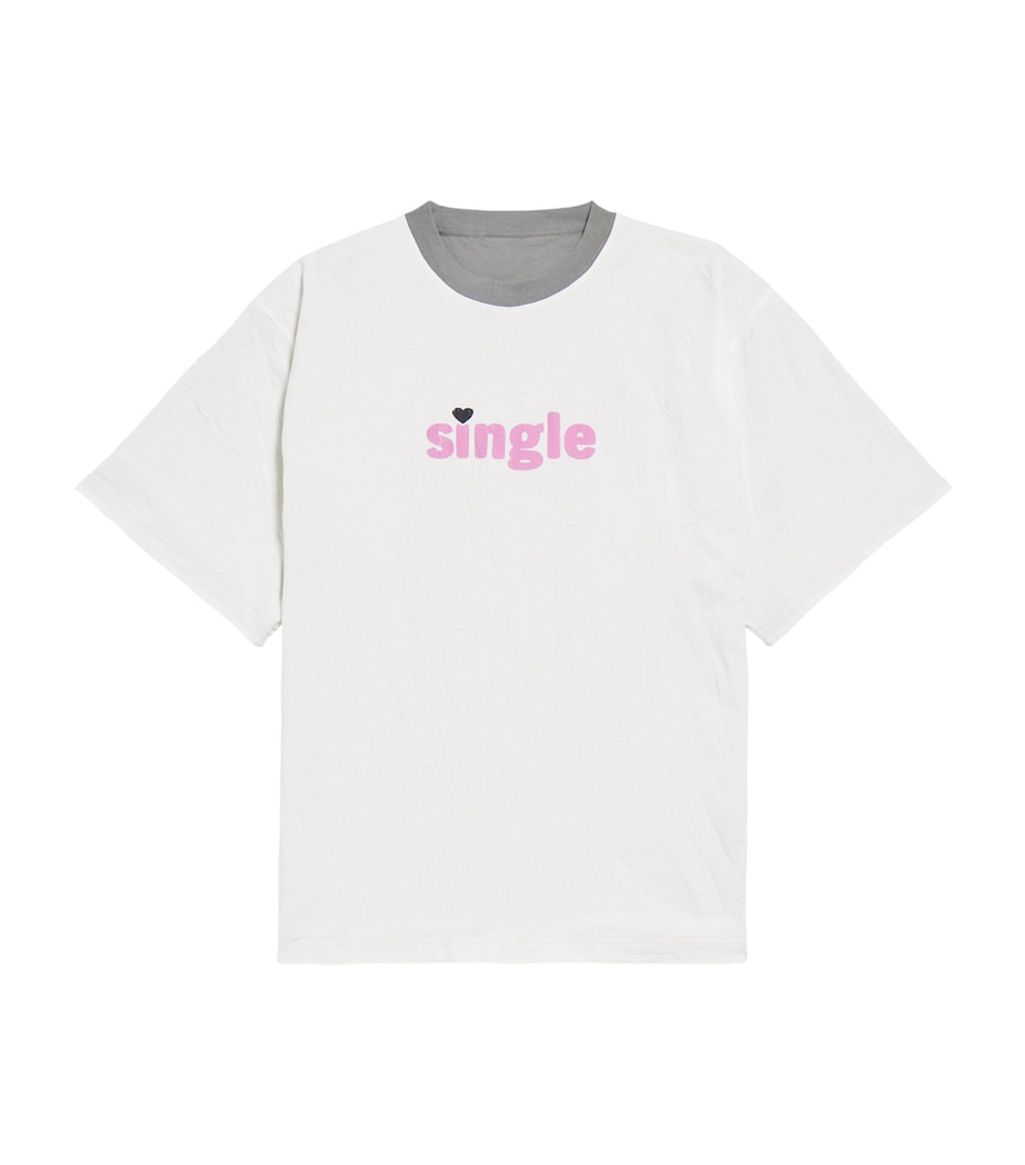 Balenciaga Mens Cotton Reversible T-Shirt Image 1