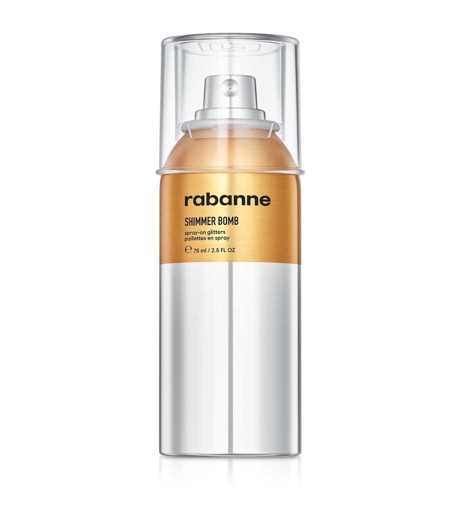 Rabanne Shimmer Bomb Spray-On Glitter Bronze Dore Image 1