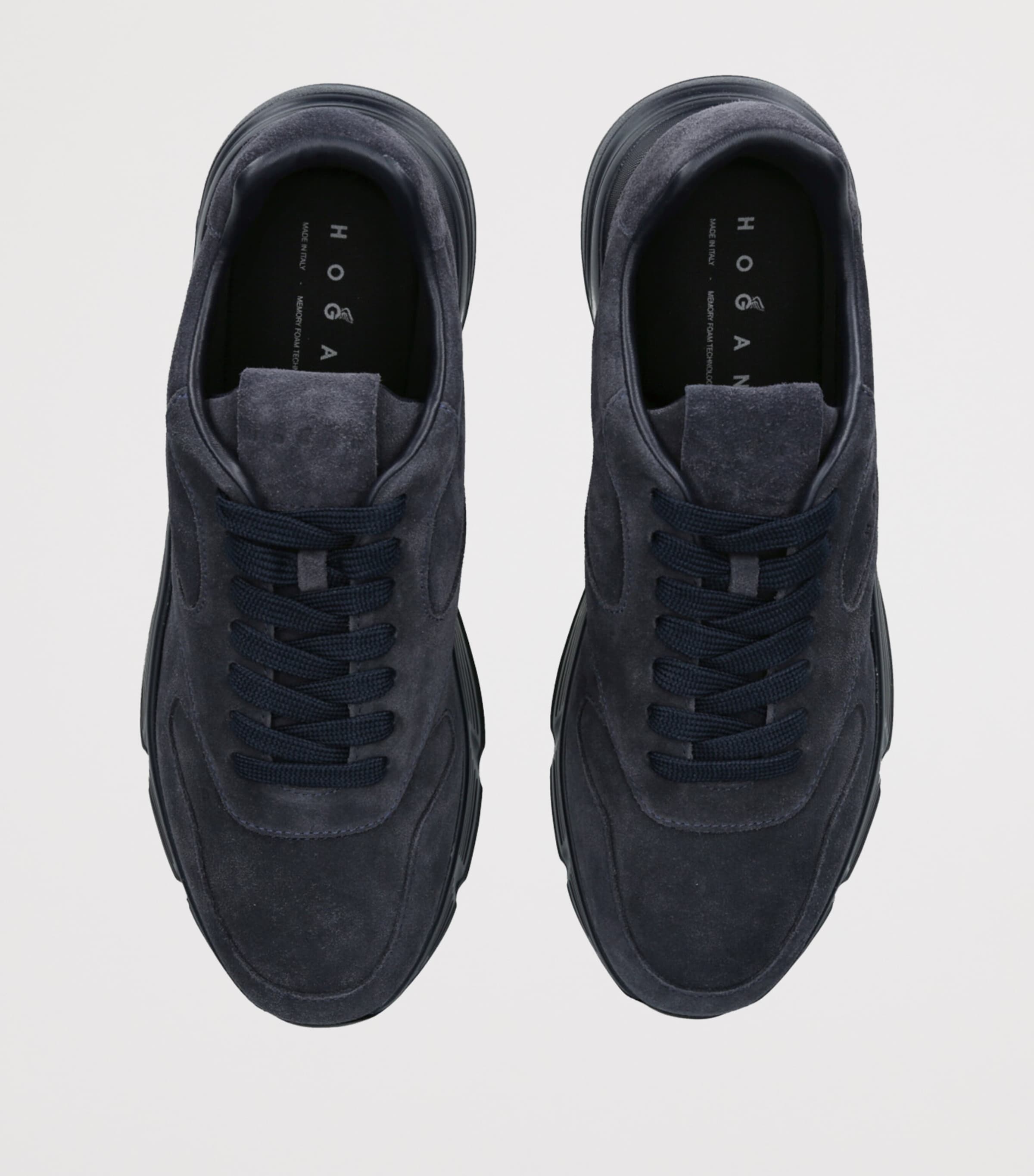 Leather Hyperlight Sneakers NAVY Image 4