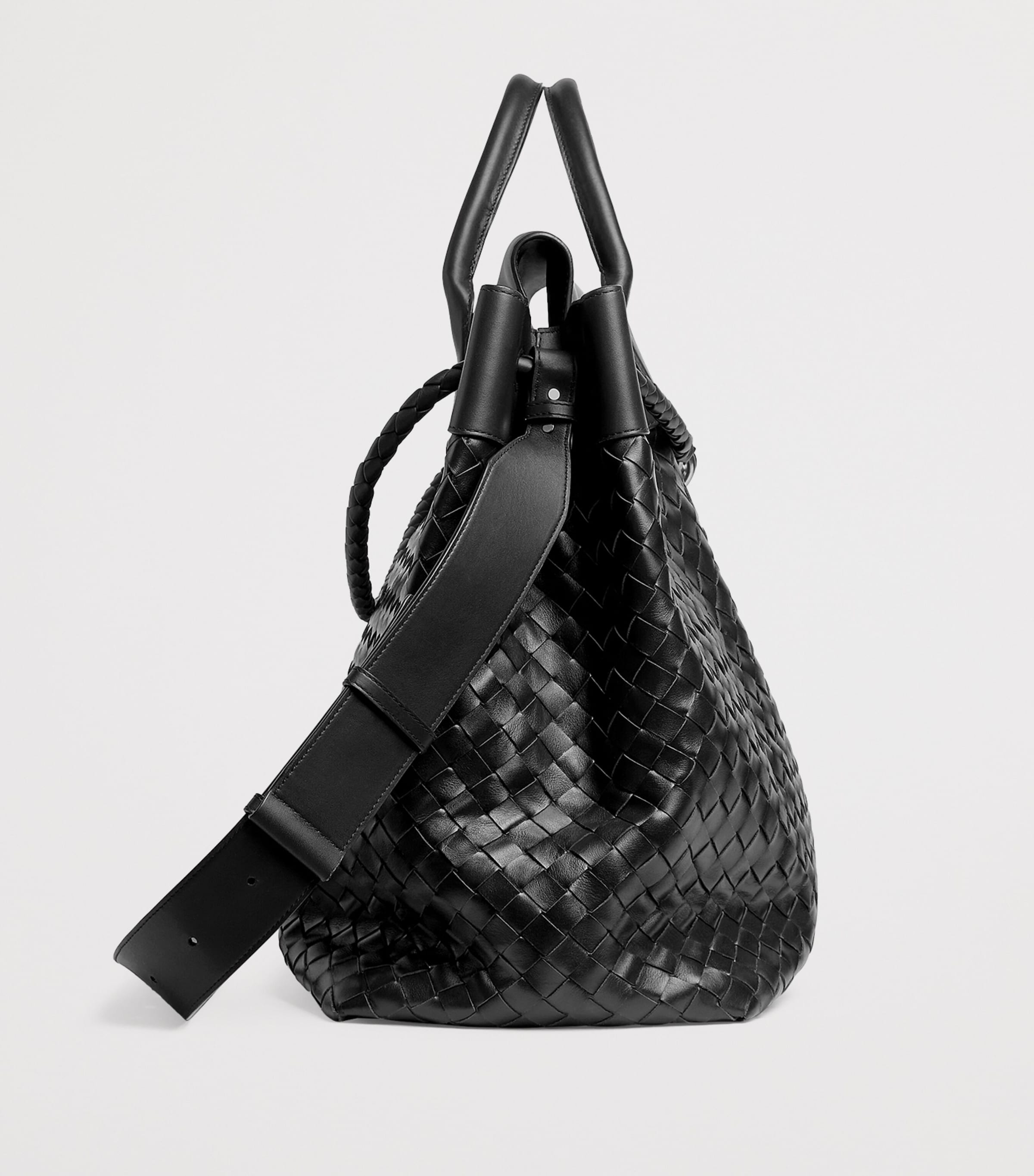 Large Calfskin Andiamo Voyager Holdall 1208 Image 4