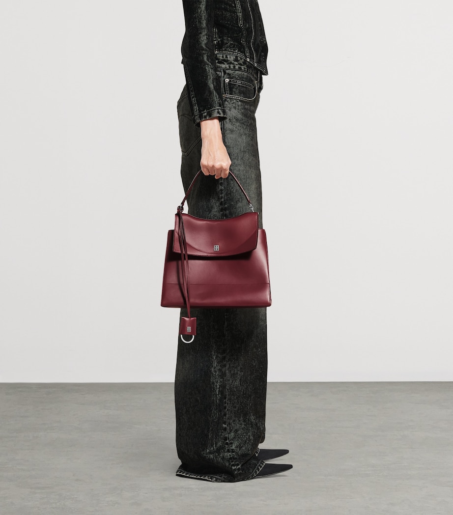 Leather Nano Top Handle Bag 6036 Image 2