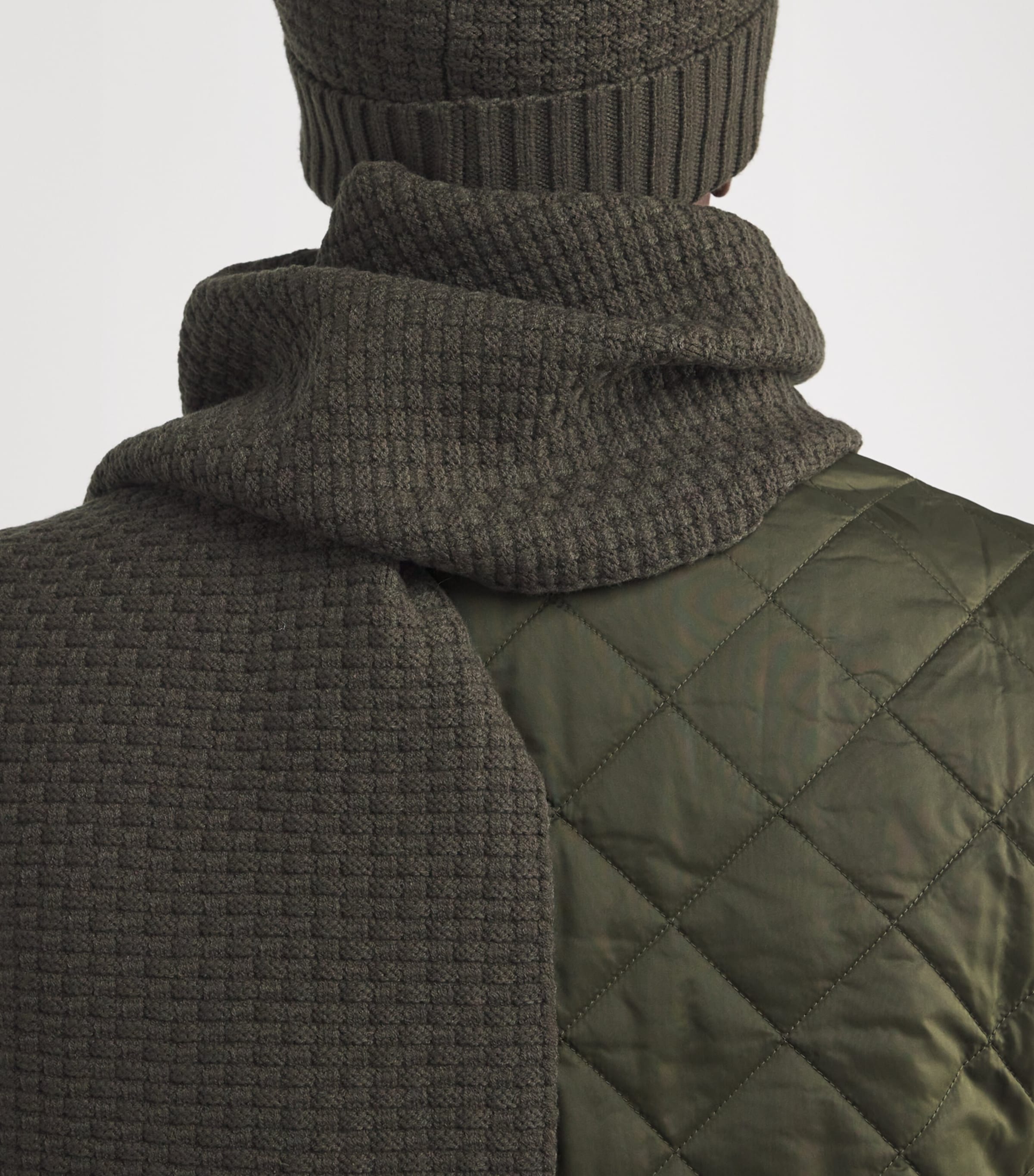 Ramside Beanie and Scarf Gift Set OLIVE TWIST Image 2